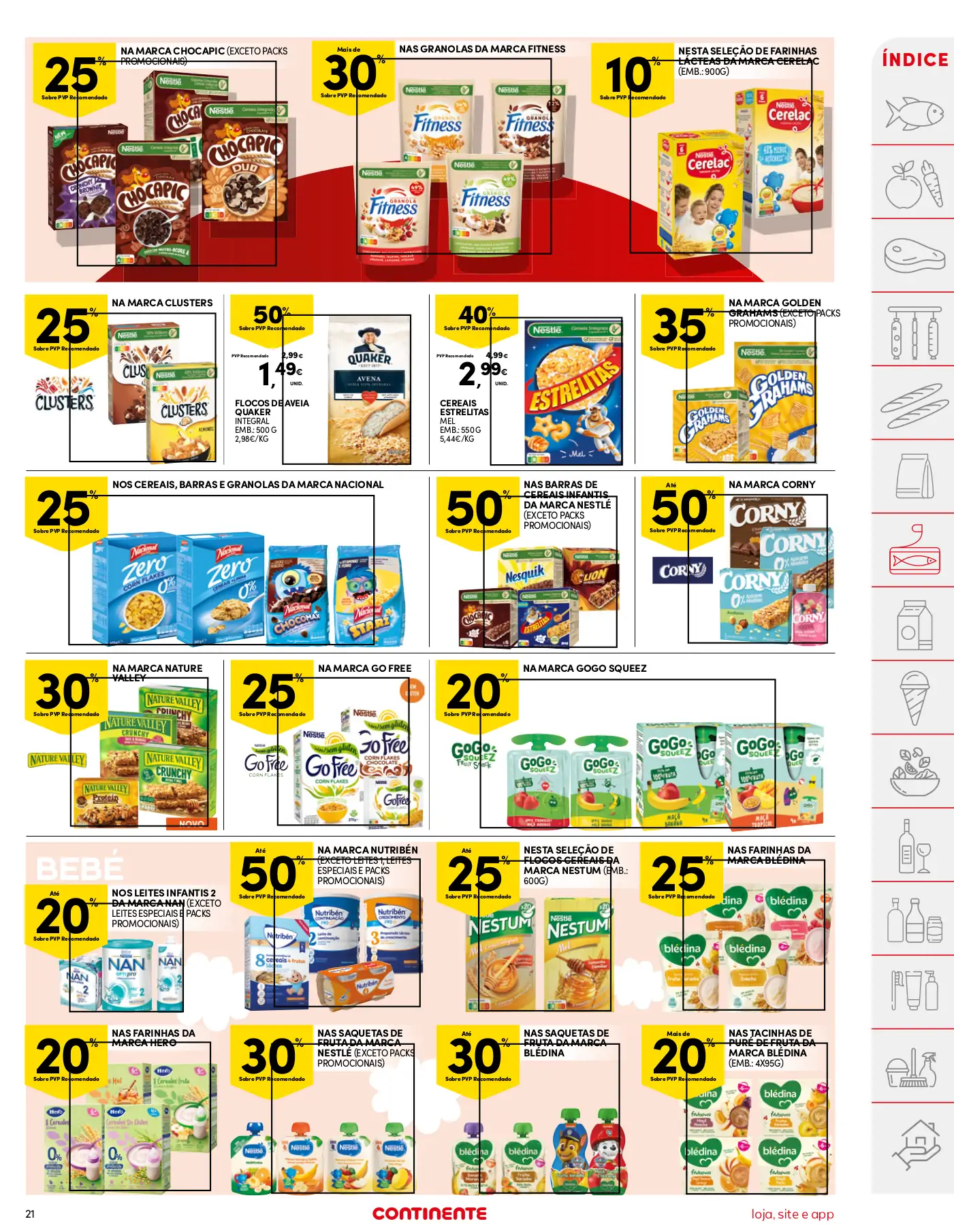 Folheto Continente (22 a 28 agosto)