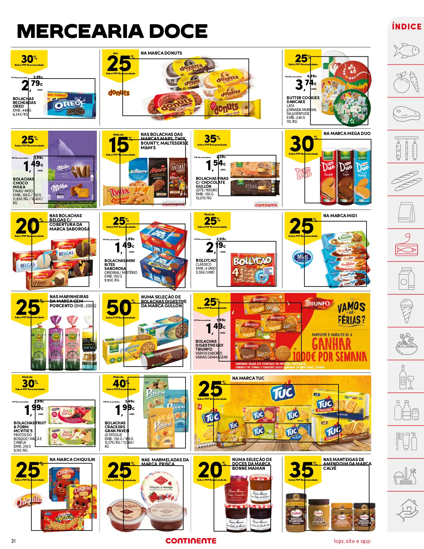 Folheto Continente desta semana (1 a 7 agosto)