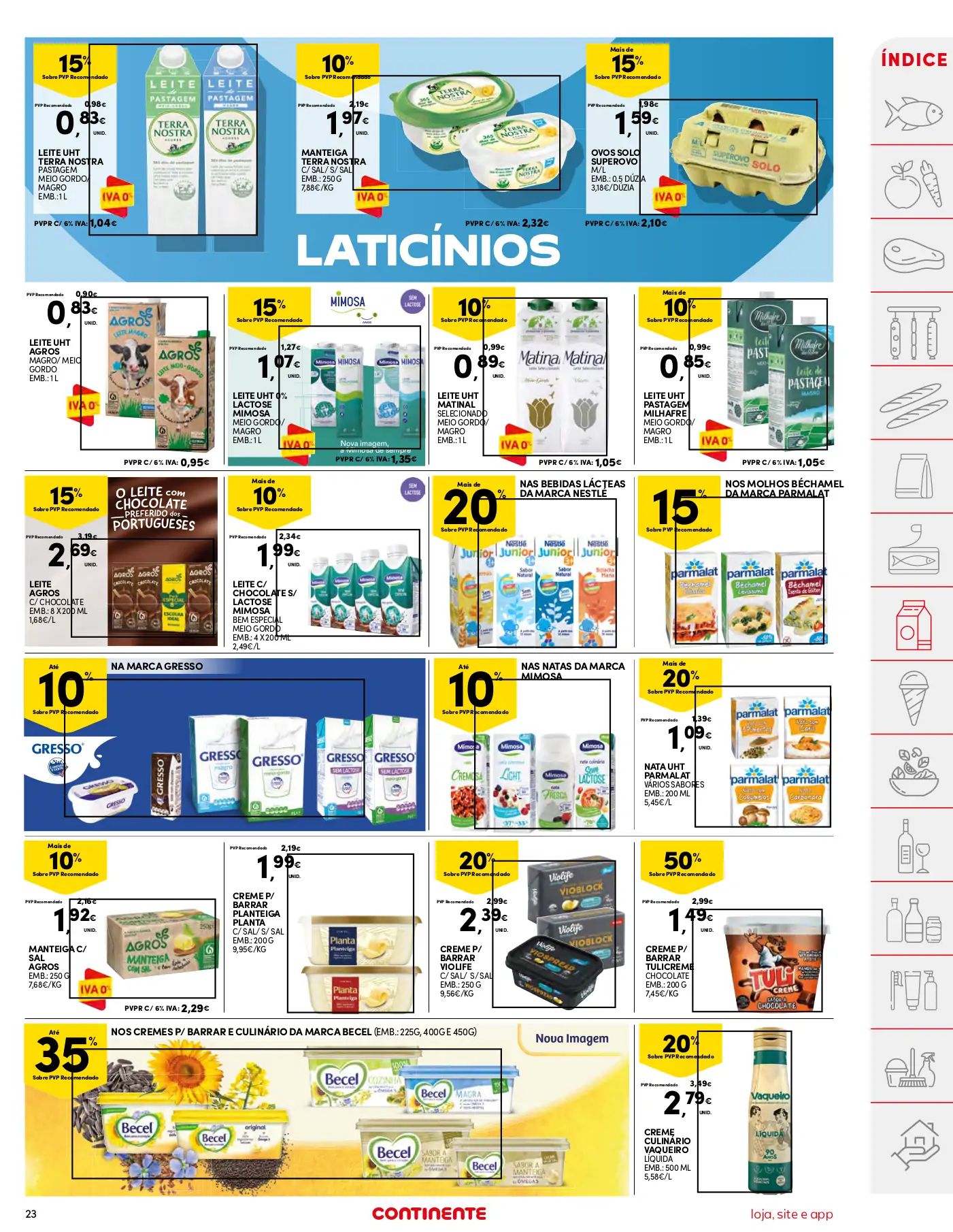 Folheto Continente desta semana (1 a 7 agosto)