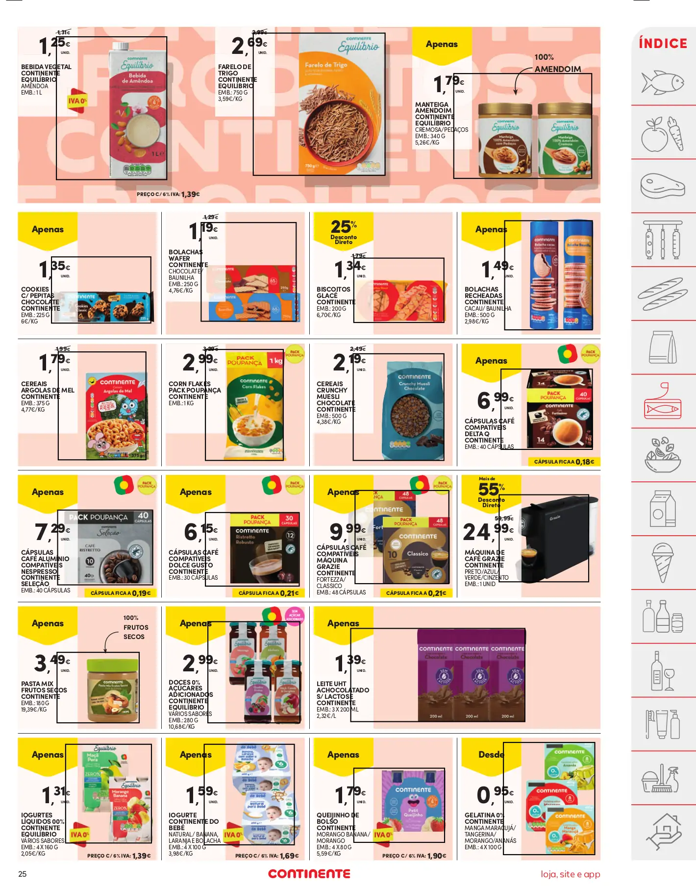 Folheto Continente (8 a 14 agosto)