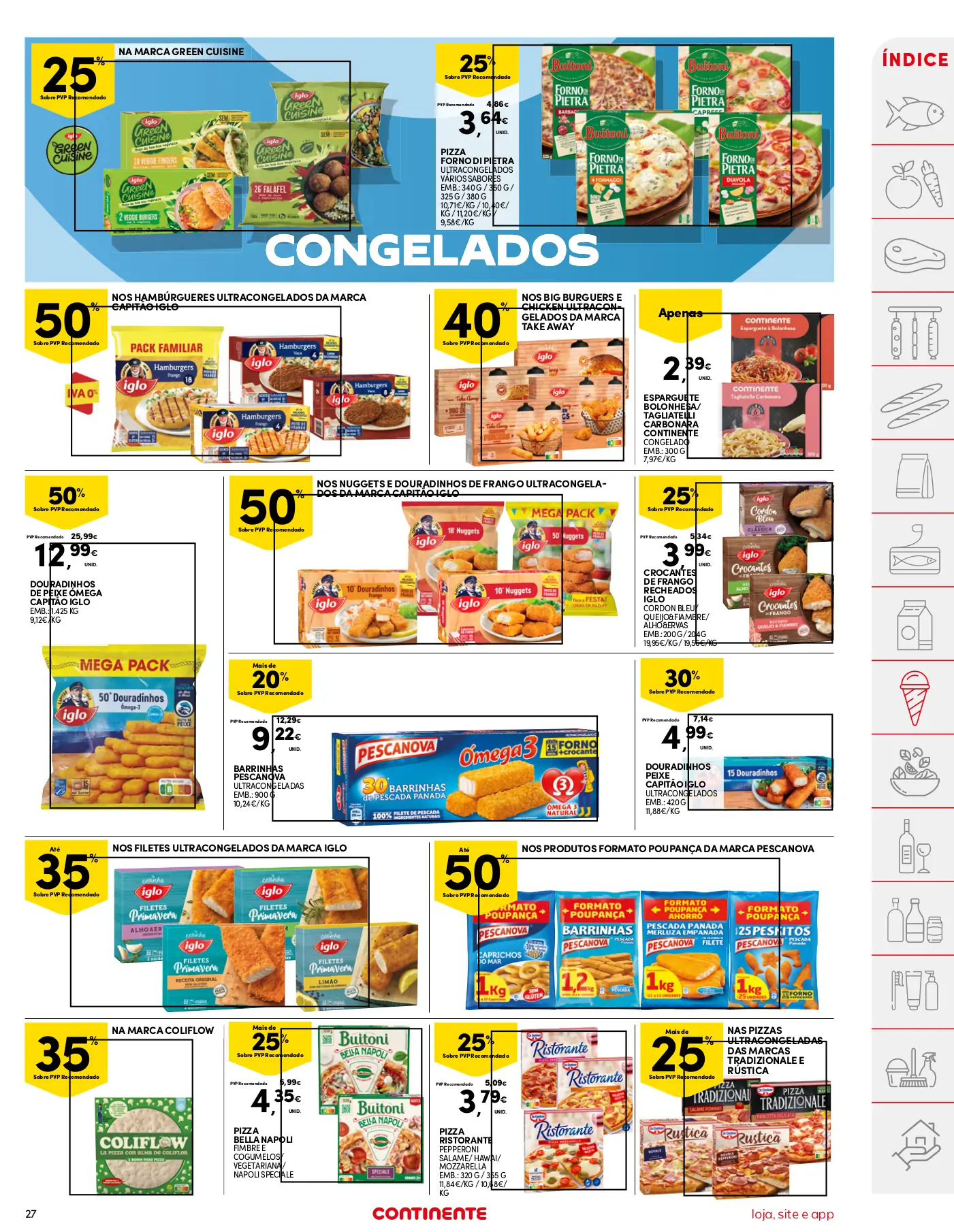 Folheto Continente (22 a 28 agosto)