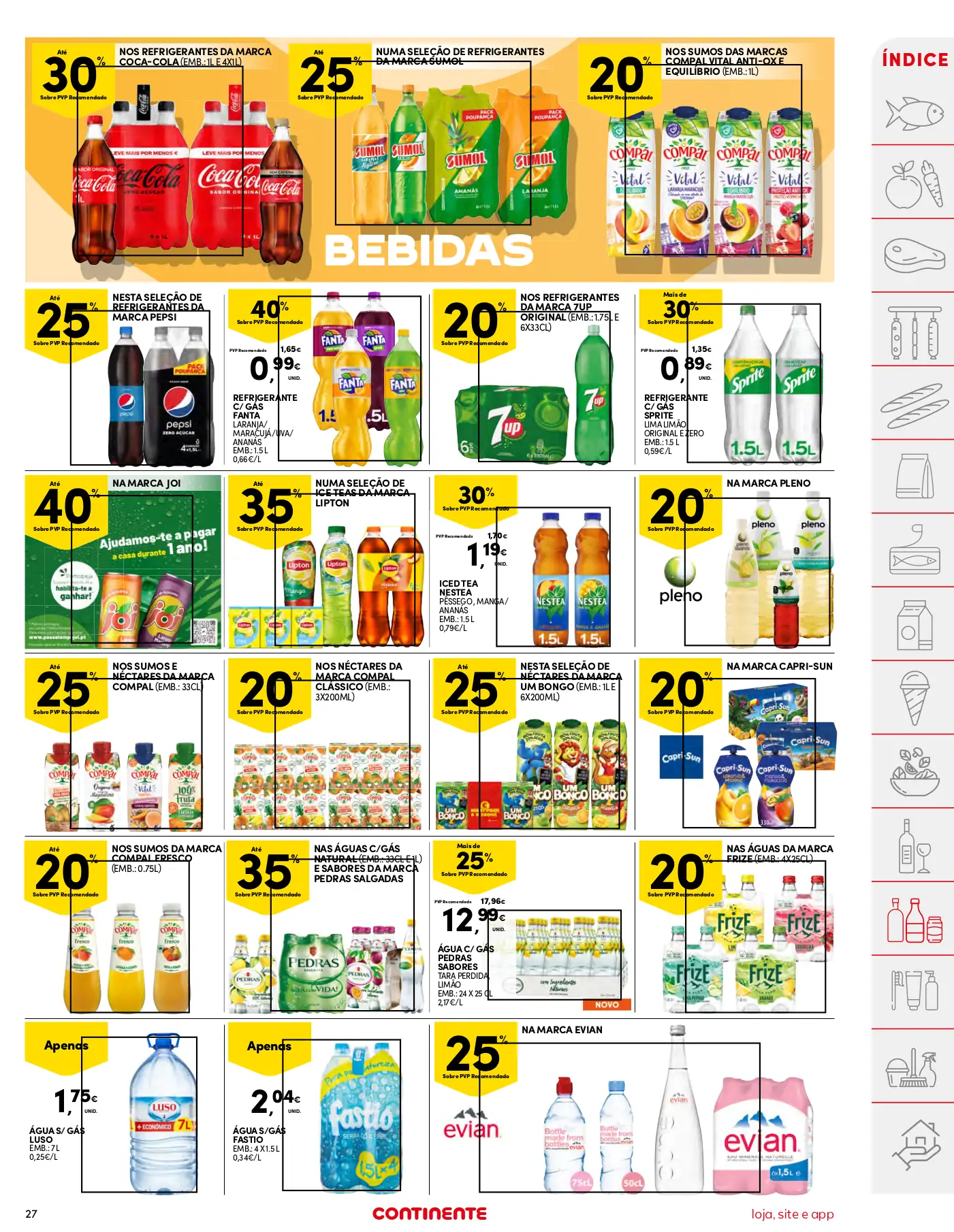 Folheto Continente desta semana (1 a 7 agosto)