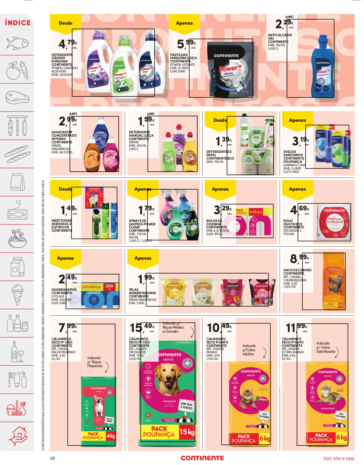 Folheto Continente (8 a 14 agosto)