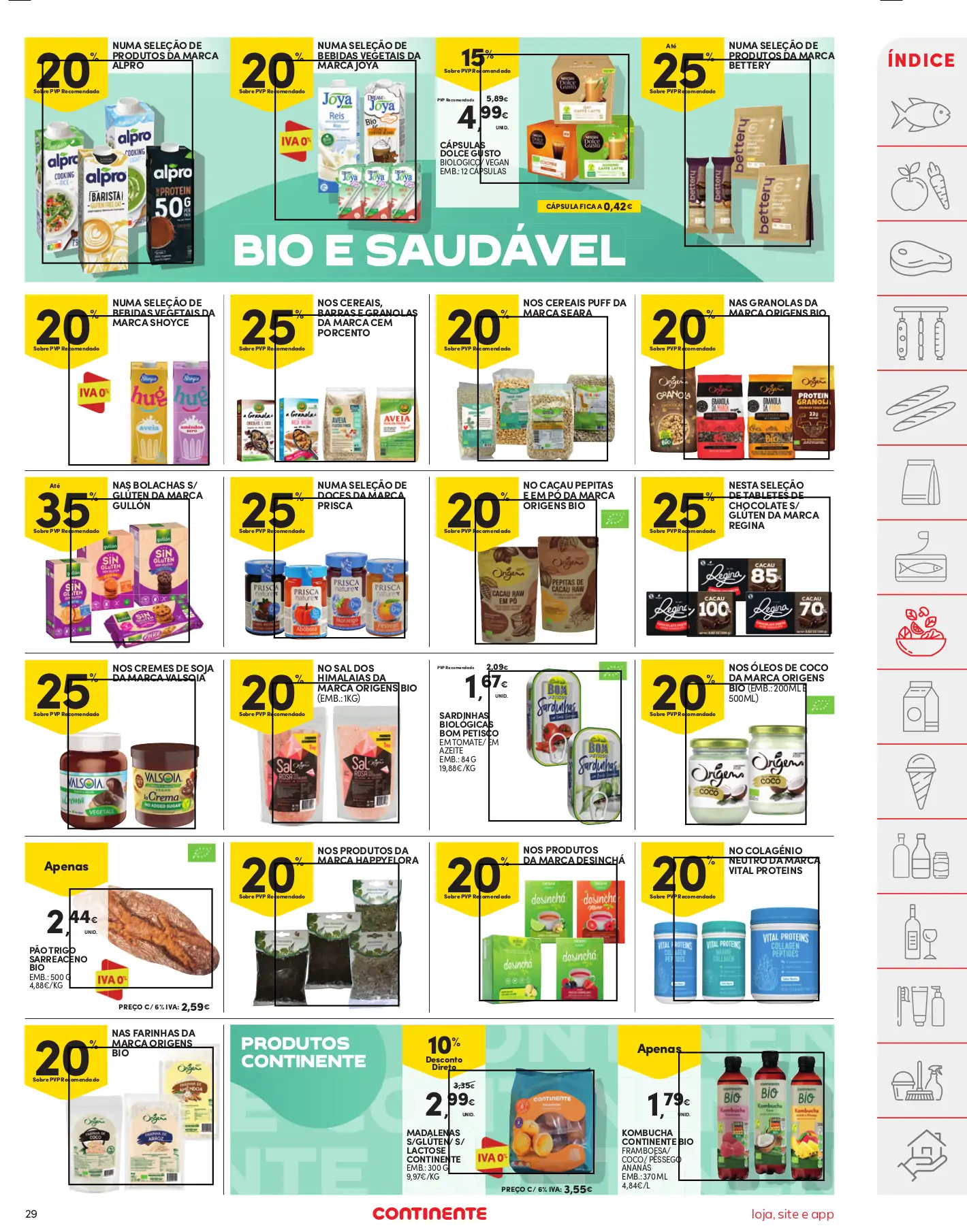 Folheto Continente (8 a 14 agosto)