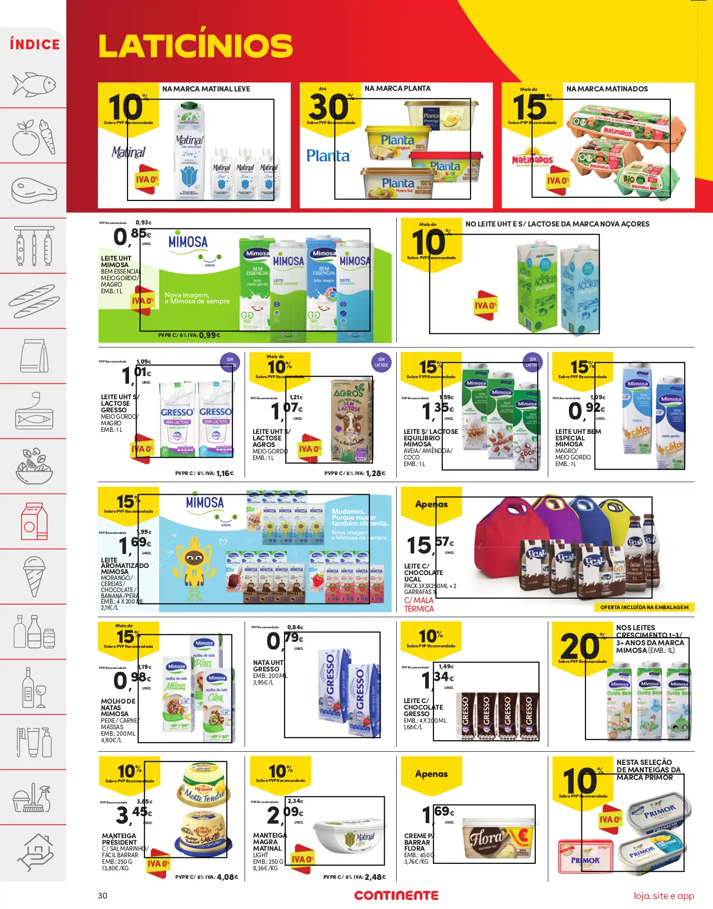 Folheto Continente (8 a 14 agosto)