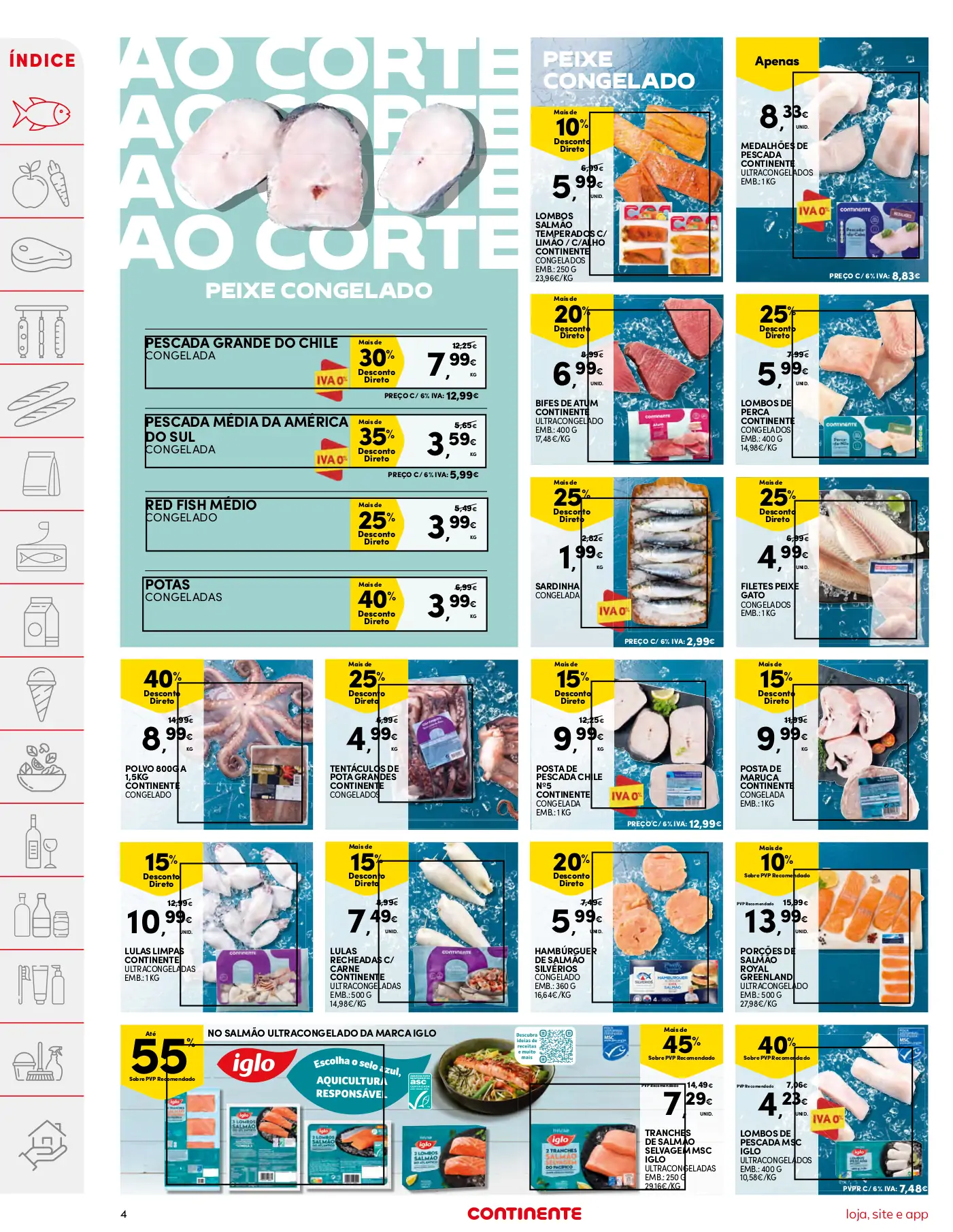 Folheto Continente desta semana (1 a 7 agosto)