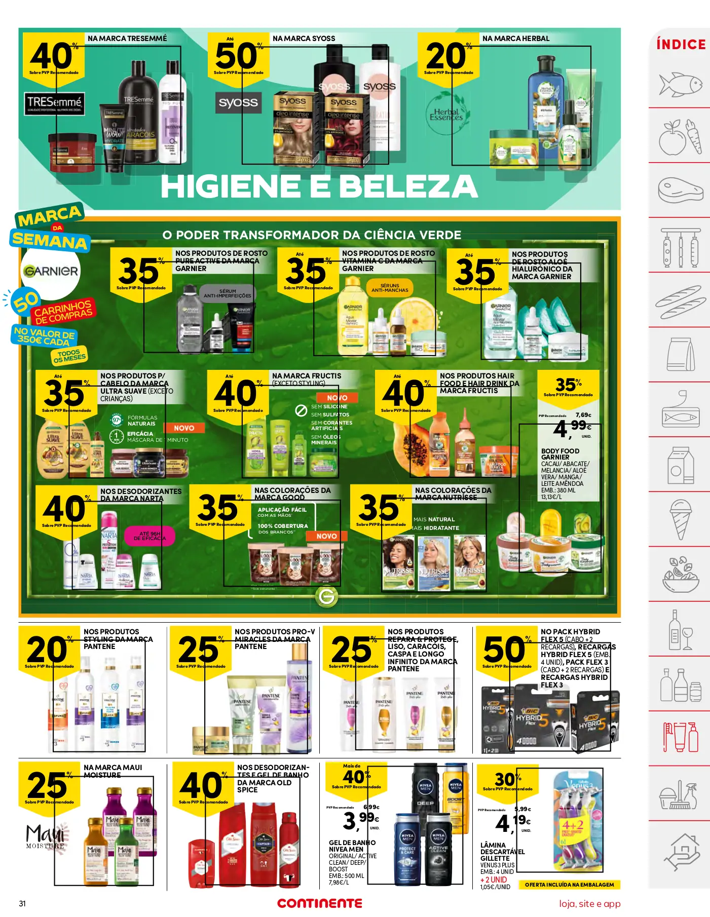 Folheto Continente desta semana (1 a 7 agosto)