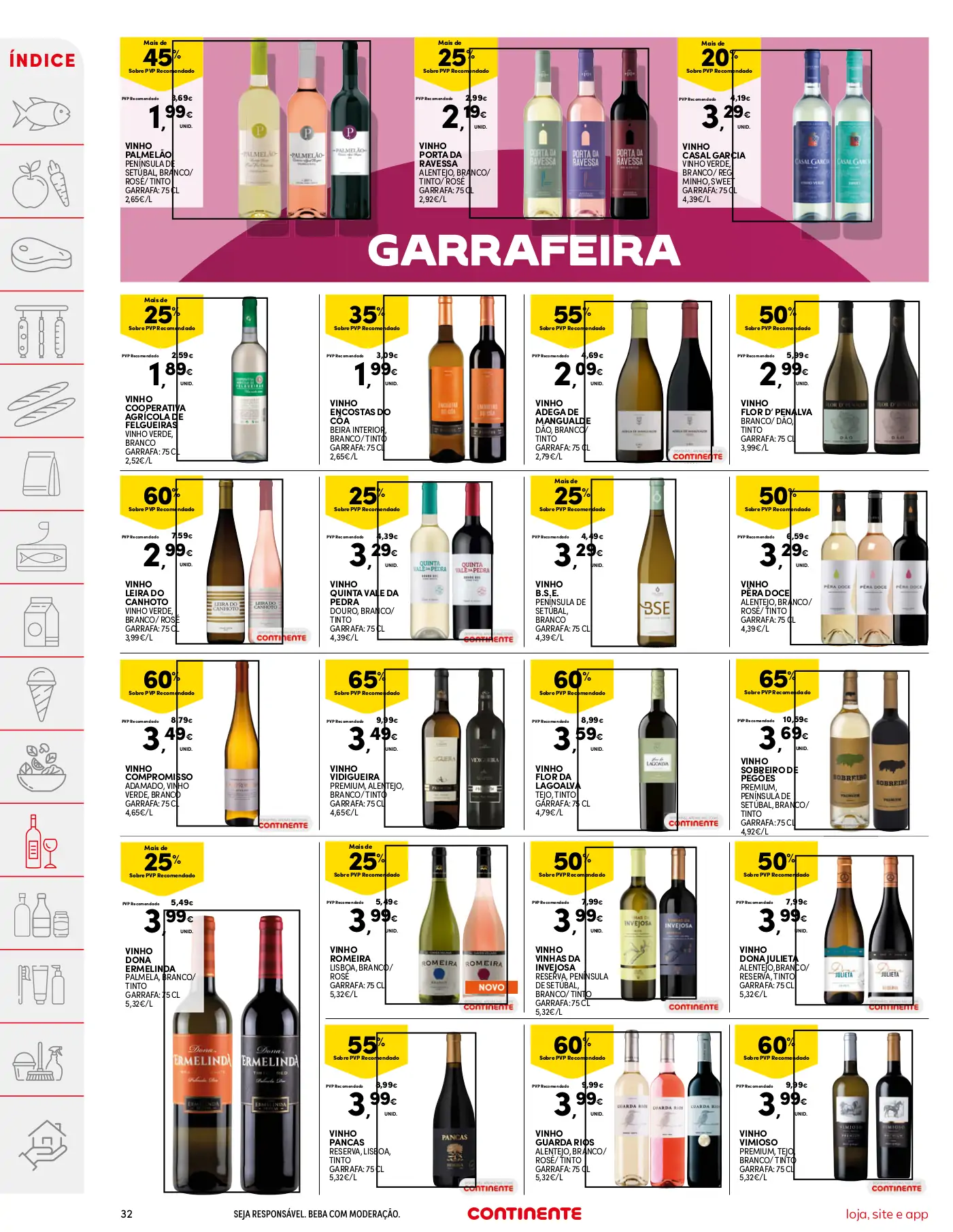 Folheto Continente (22 a 28 agosto)