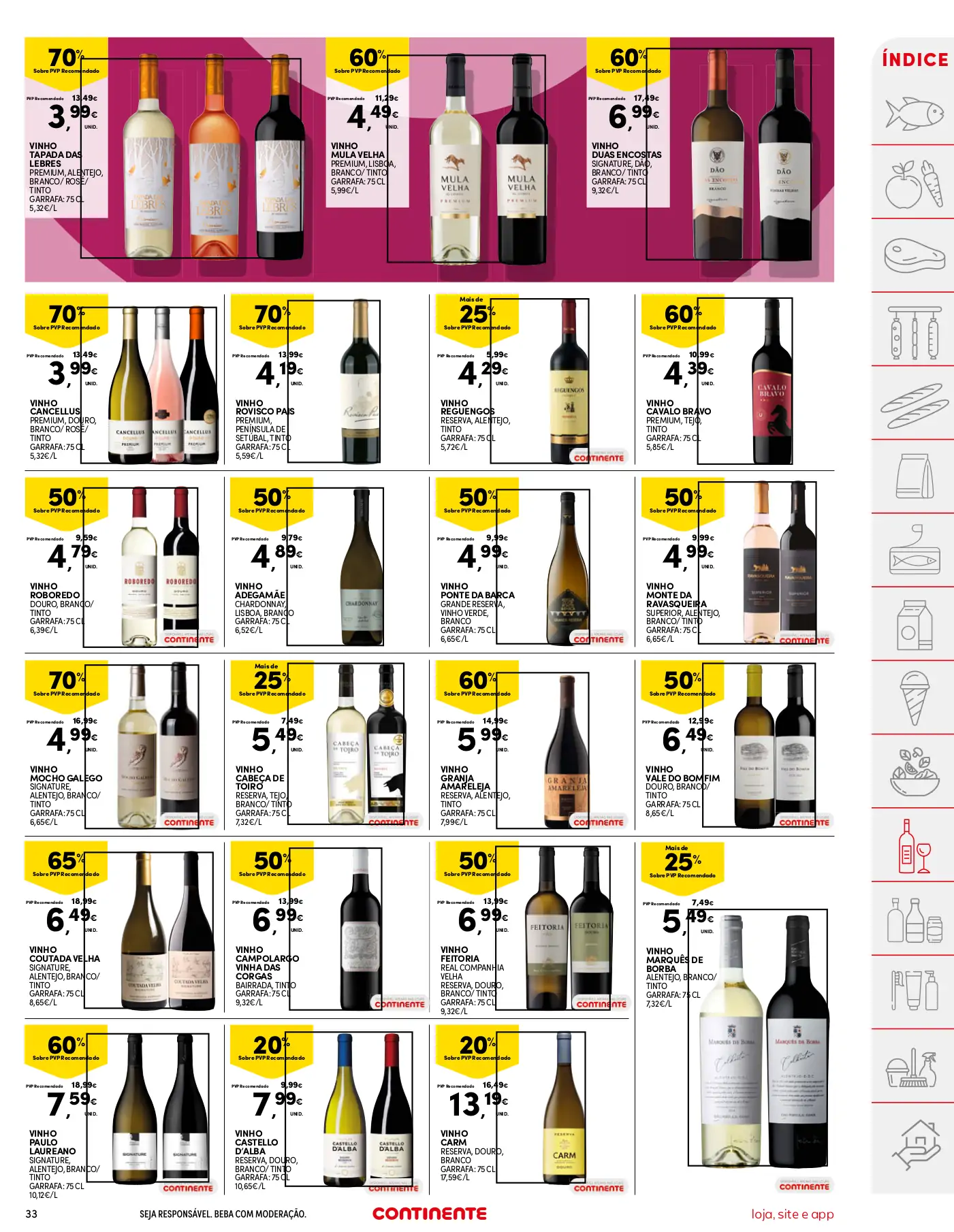 Folheto Continente (22 a 28 agosto)