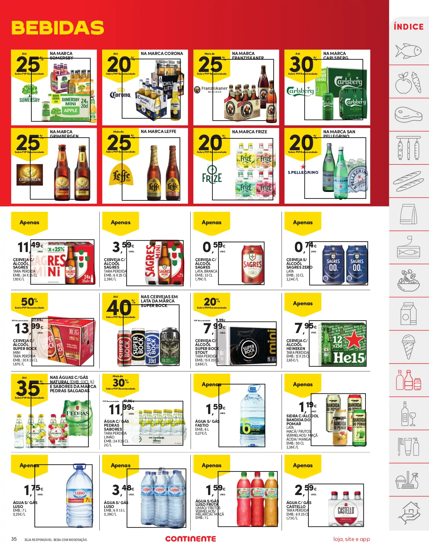 Folheto Continente (8 a 14 agosto)