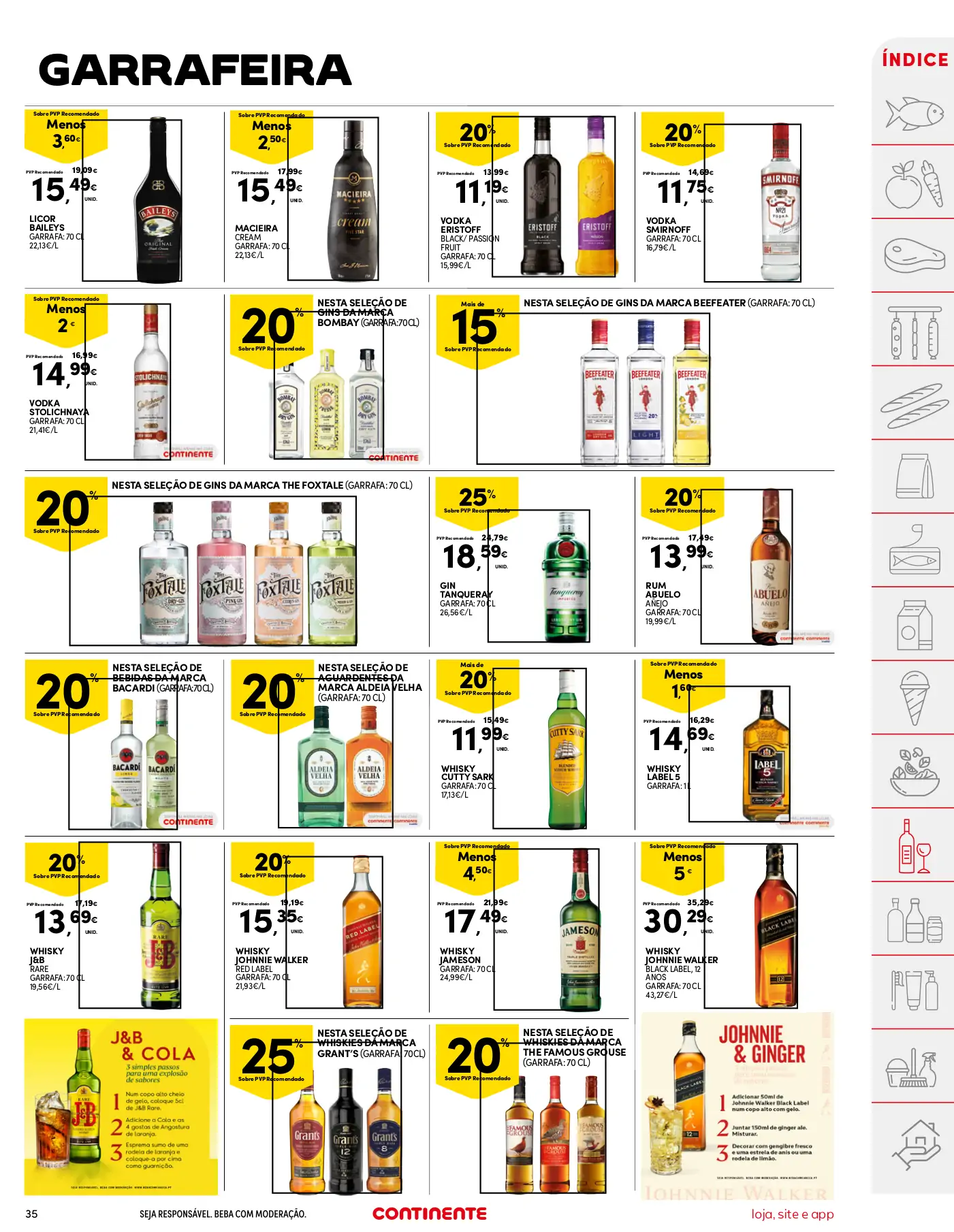 Folheto Continente (22 a 28 agosto)