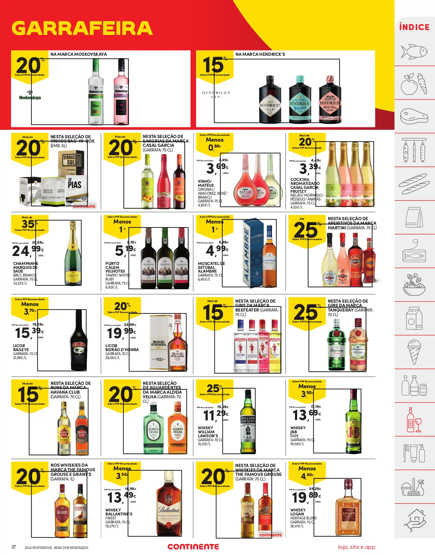 Folheto Continente (8 a 14 agosto)