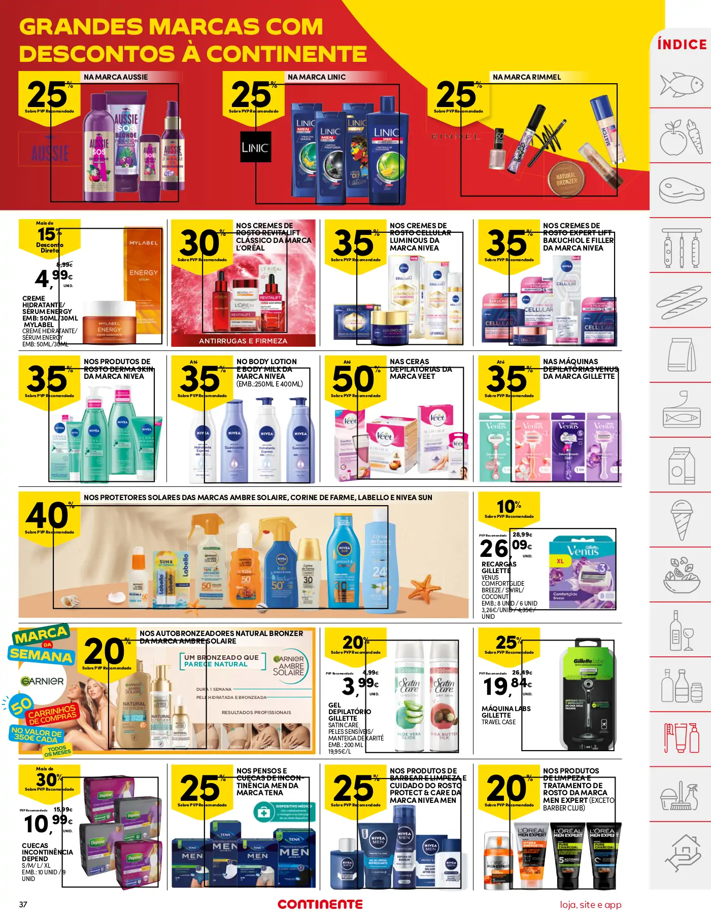 Folheto Continente (22 a 28 agosto)