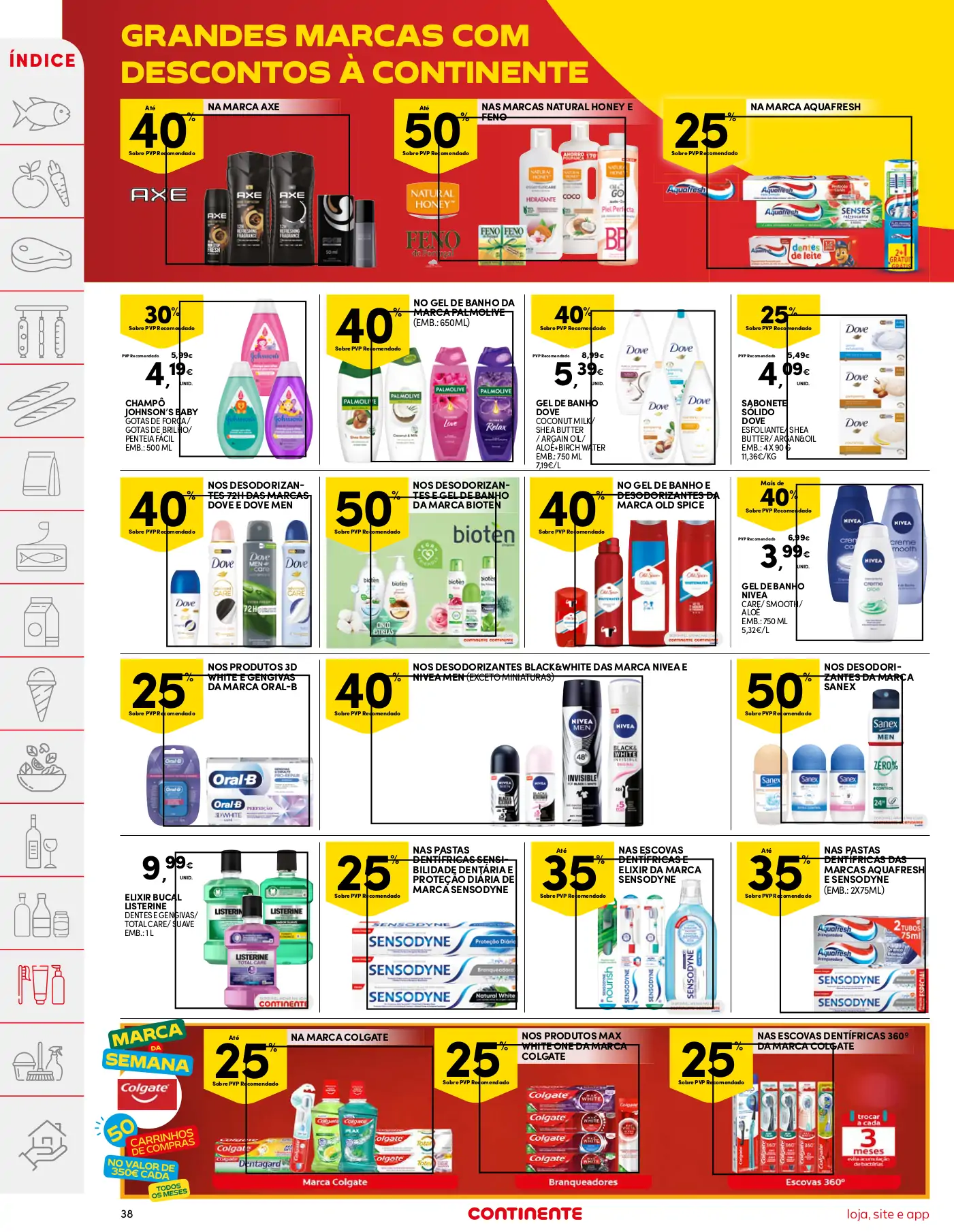 Folheto Continente (22 a 28 agosto)