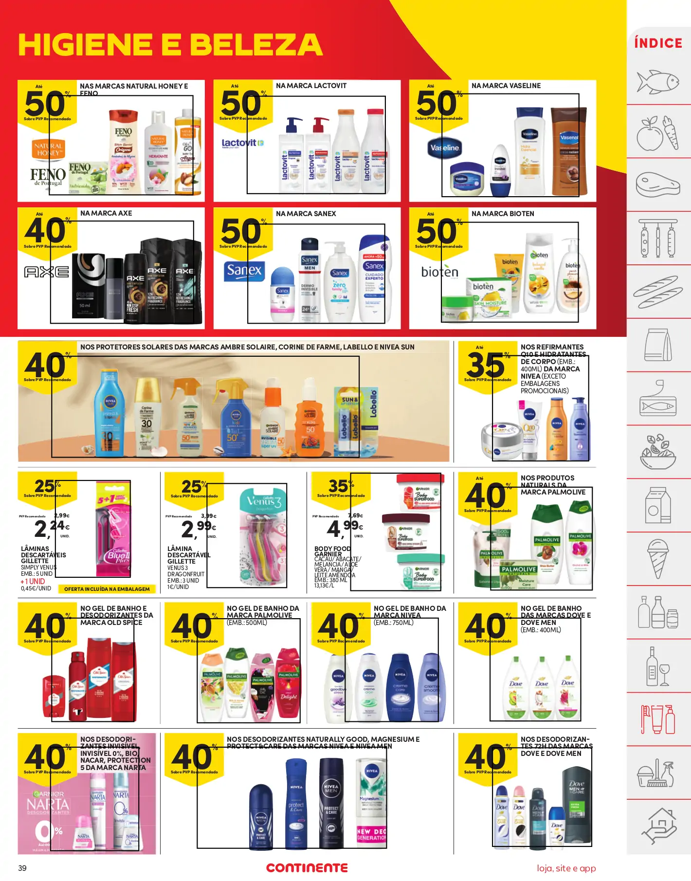 Folheto Continente (8 a 14 agosto)