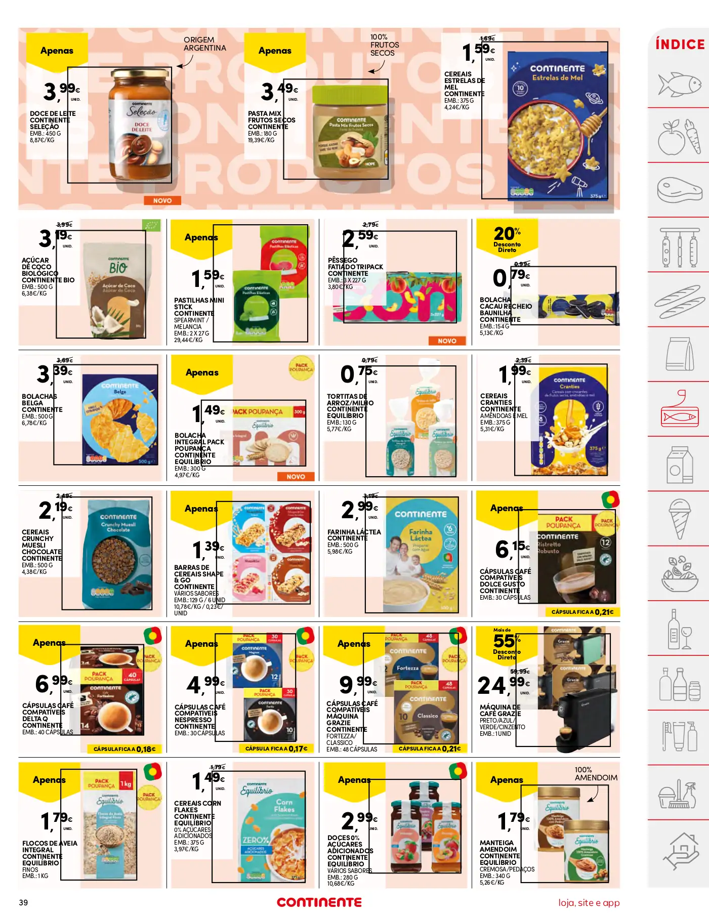 Folheto Continente desta semana (1 a 7 agosto)