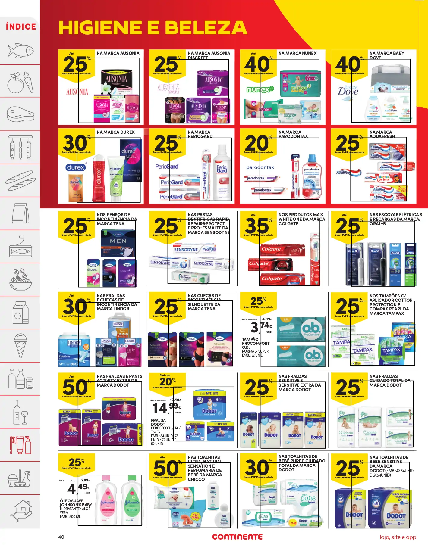 Folheto Continente (8 a 14 agosto)