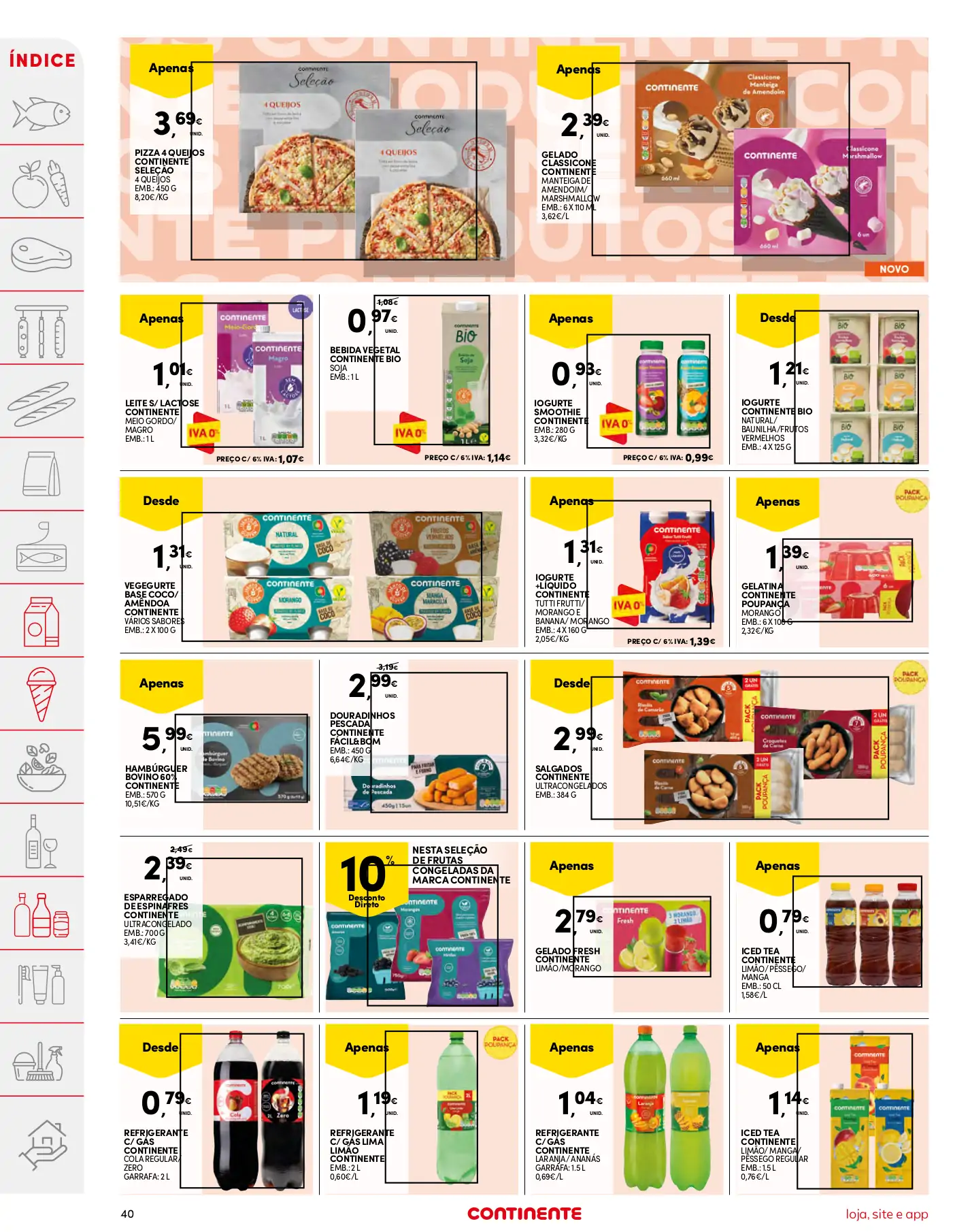 Folheto Continente desta semana (1 a 7 agosto)