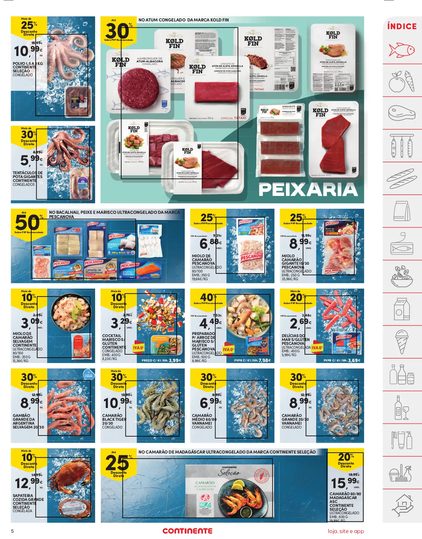 Folheto Continente (8 a 14 agosto)