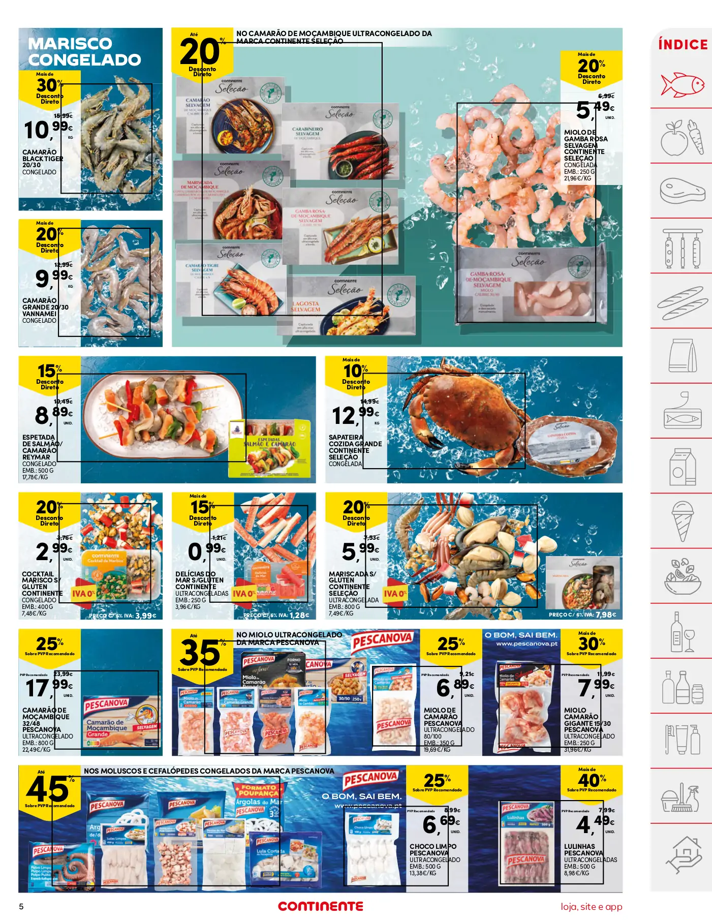 Folheto Continente (22 a 28 agosto)