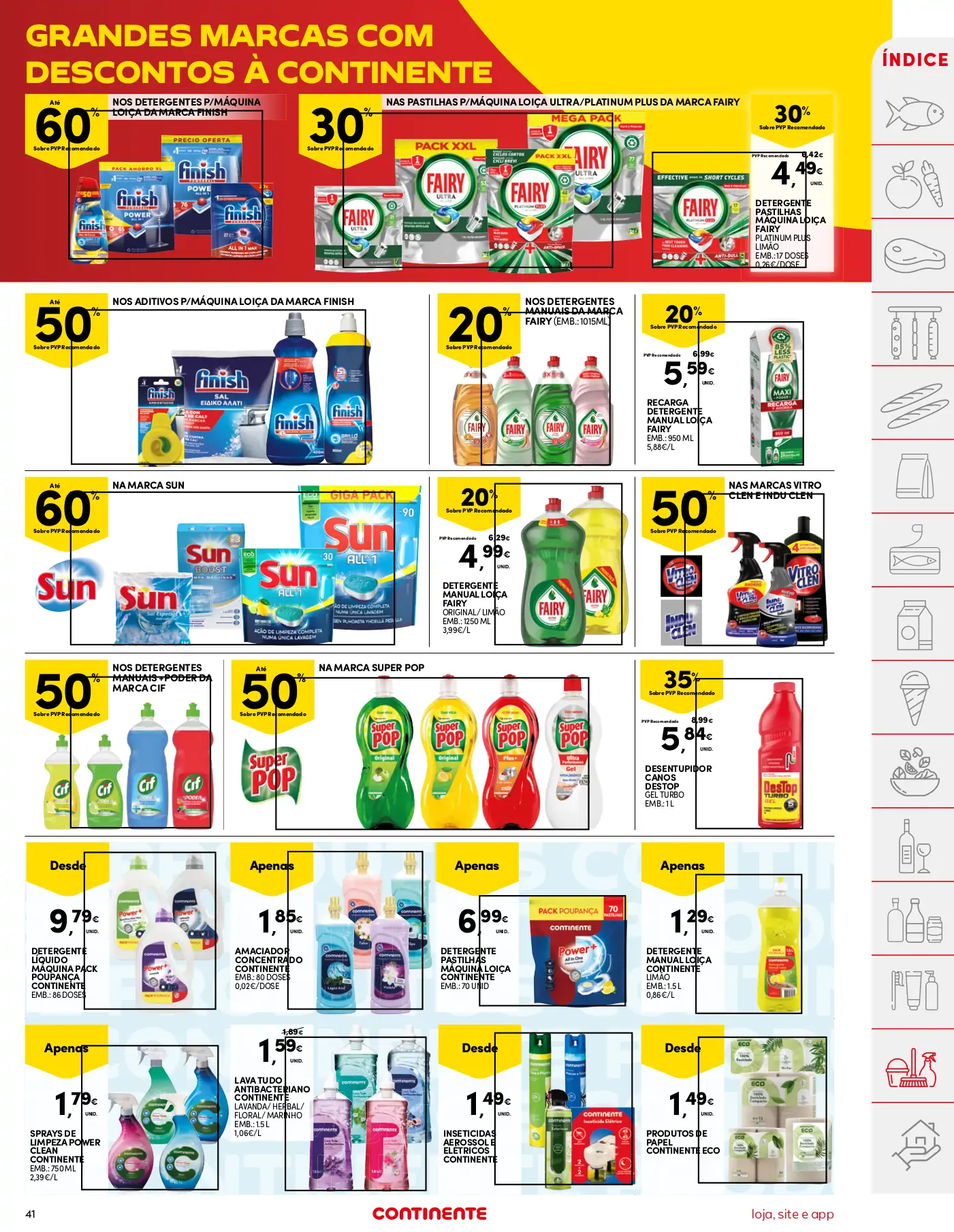 Folheto Continente (22 a 28 agosto)