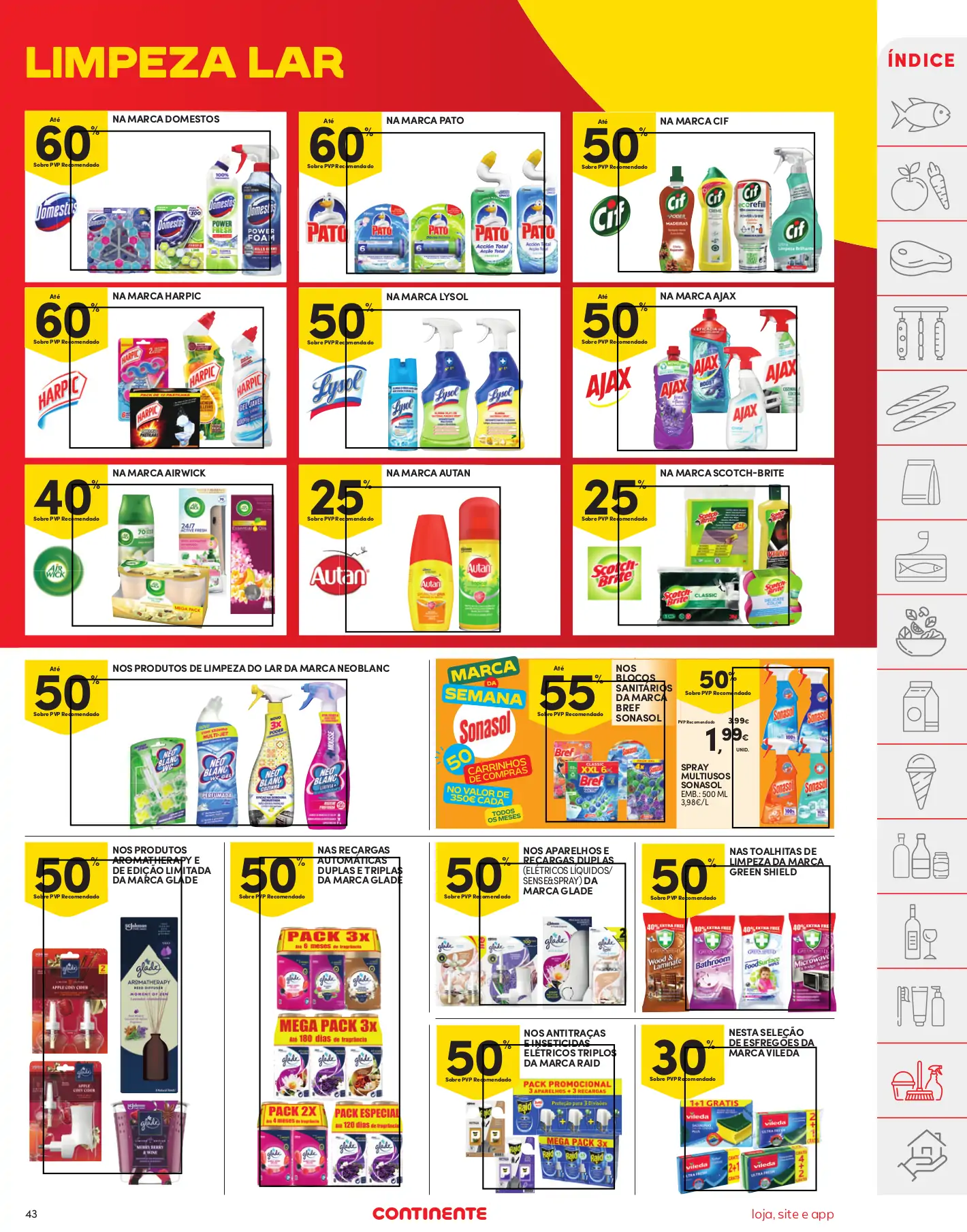 Folheto Continente (8 a 14 agosto)