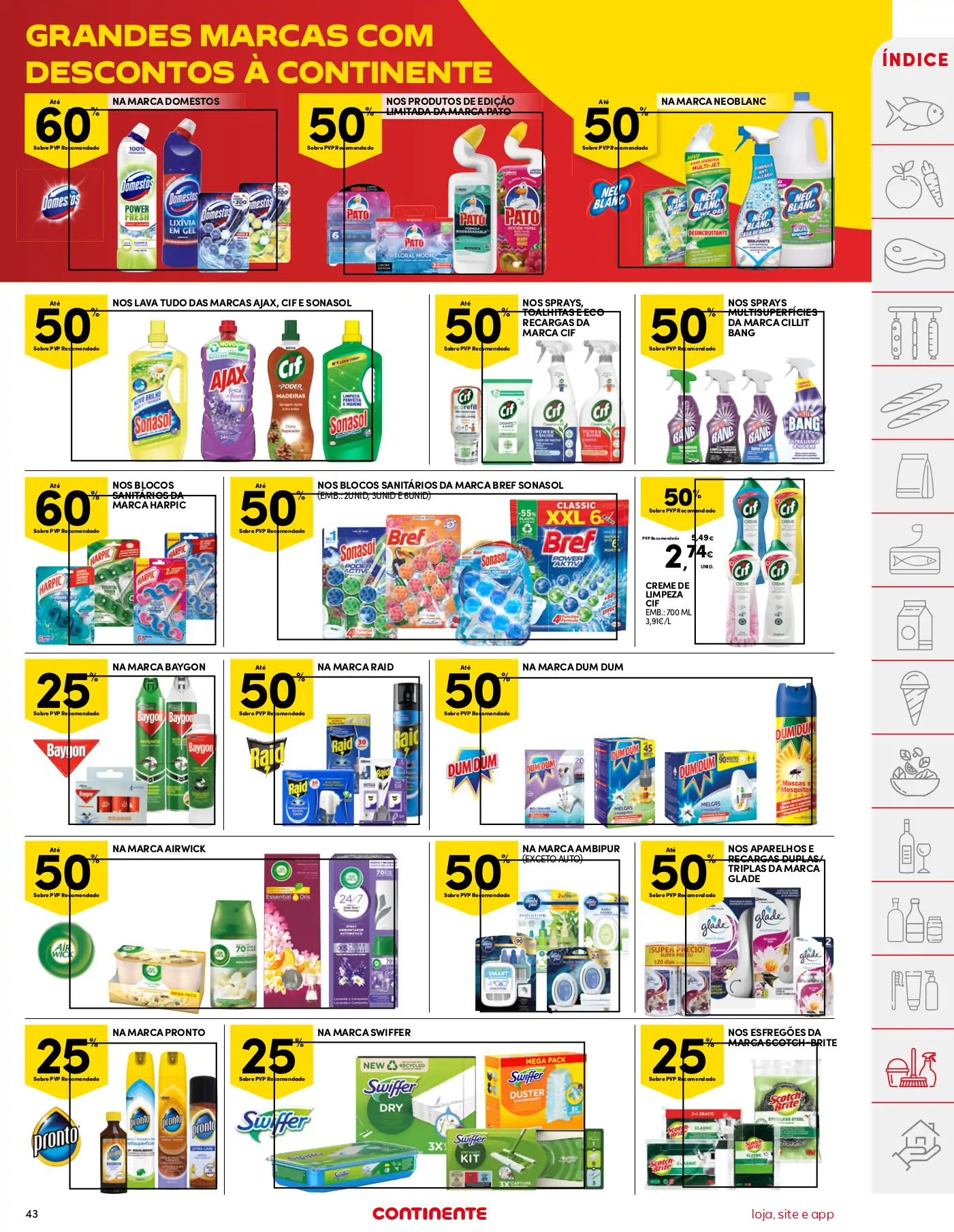 Folheto Continente (22 a 28 agosto)