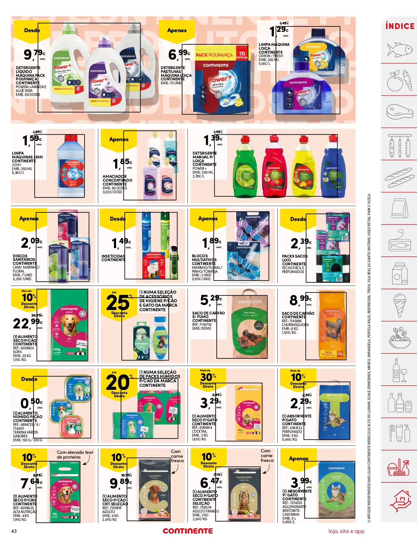 Folheto Continente desta semana (1 a 7 agosto)