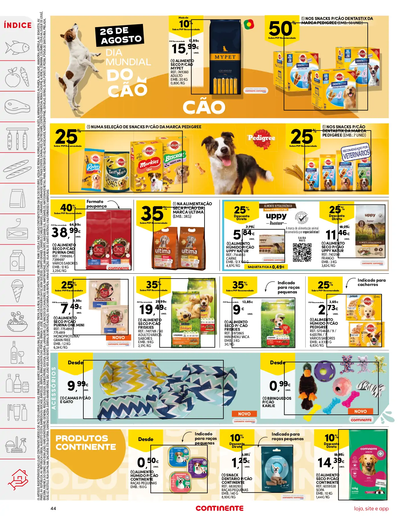 Folheto Continente (22 a 28 agosto)