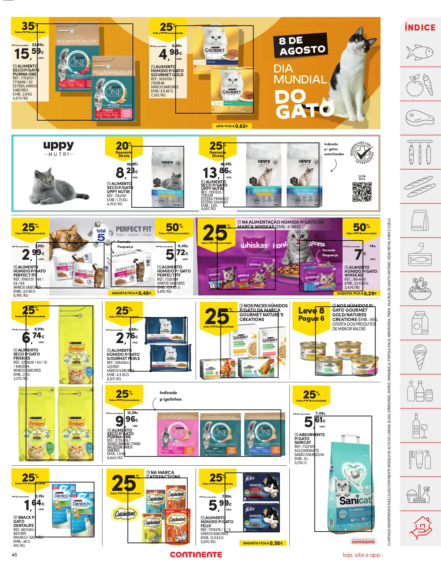 Folheto Continente (8 a 14 agosto)