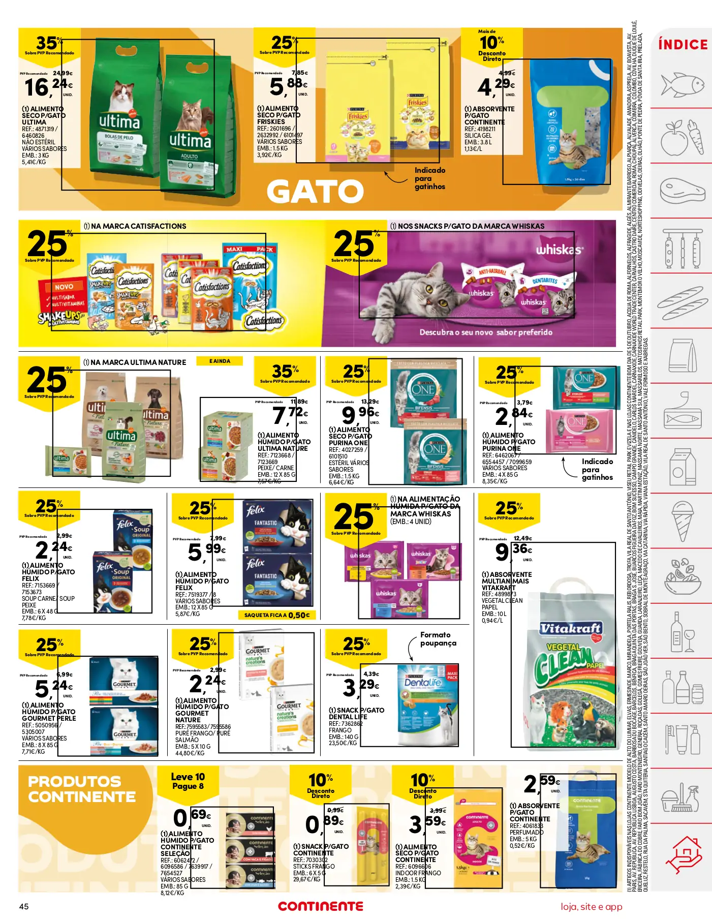 Folheto Continente (22 a 28 agosto)