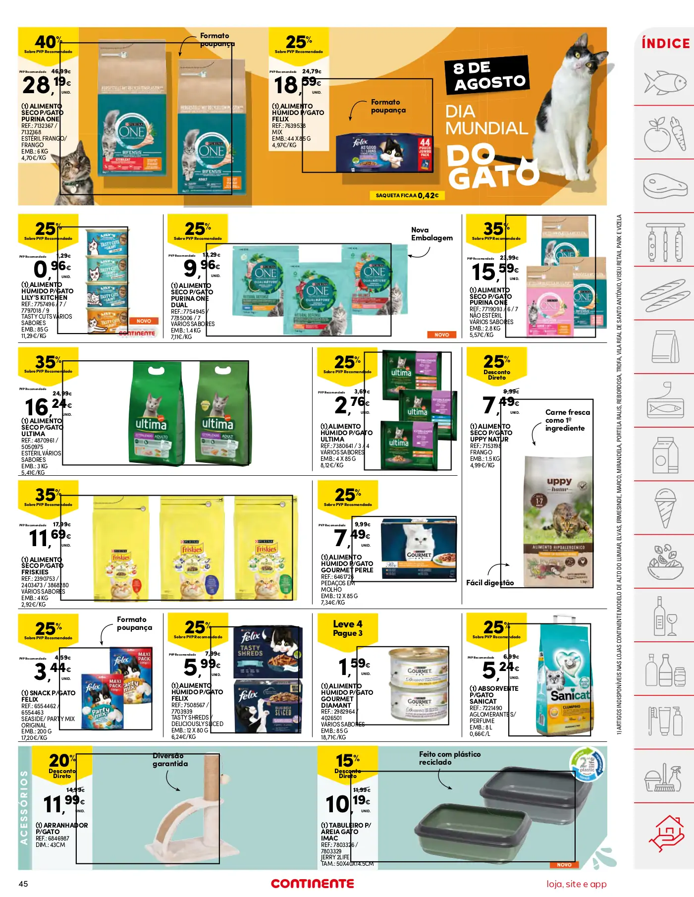 Folheto Continente desta semana (1 a 7 agosto)