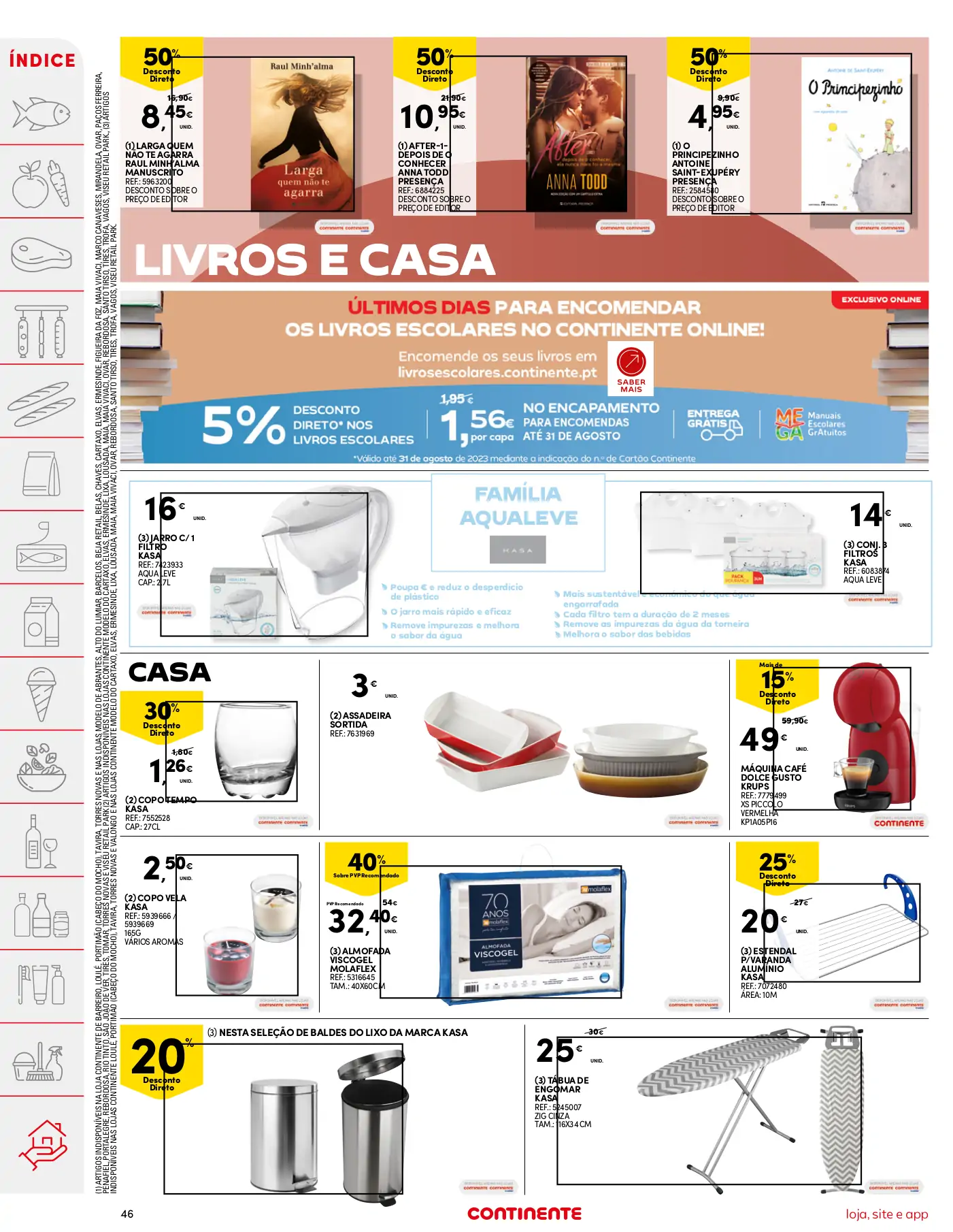 Folheto Continente (22 a 28 agosto)