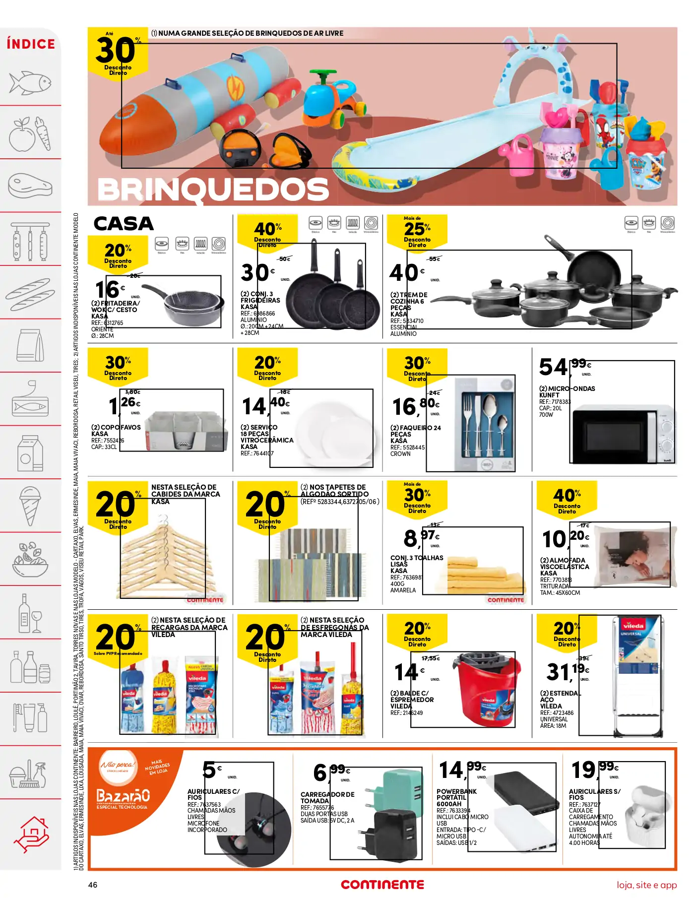 Folheto Continente desta semana (1 a 7 agosto)