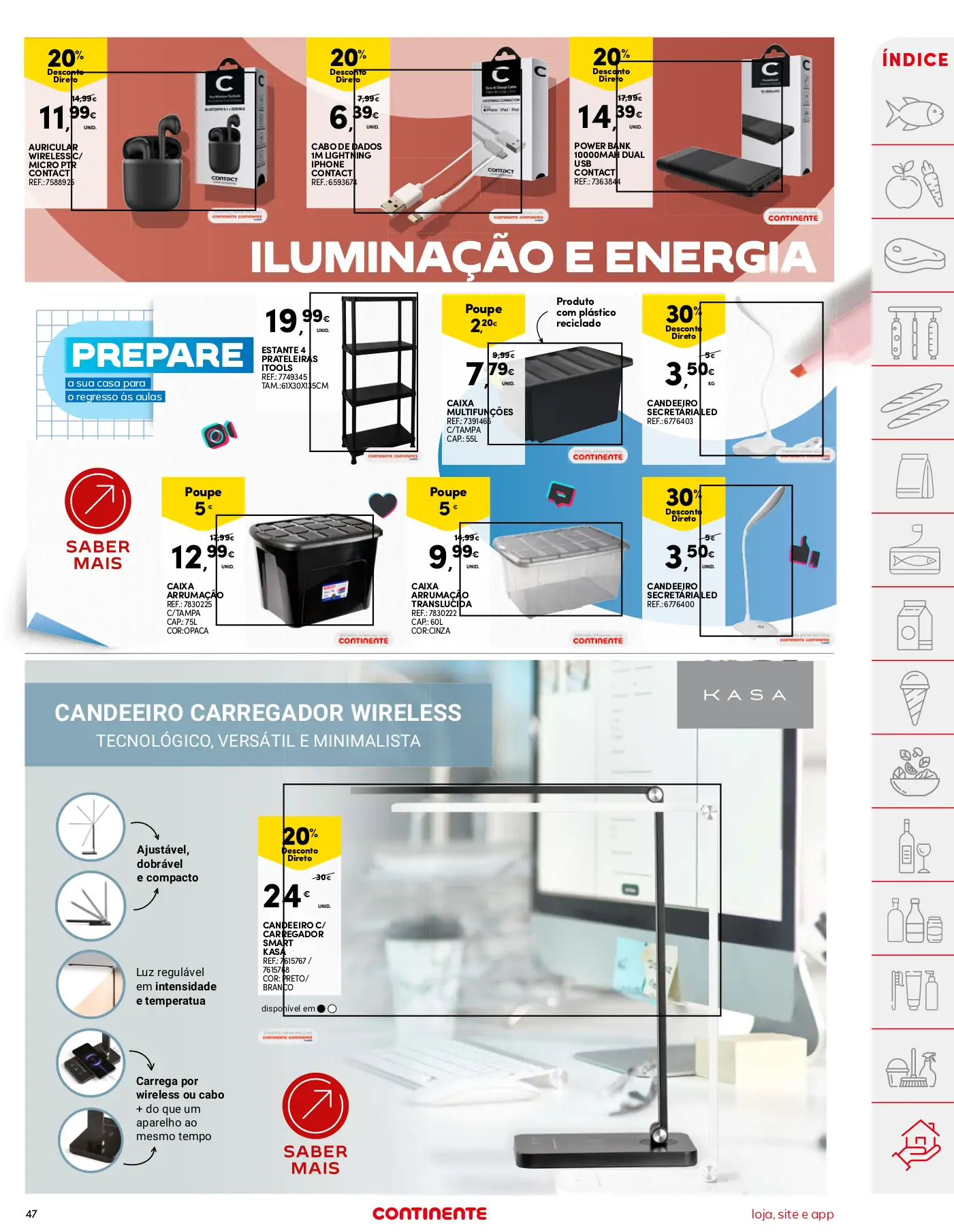 Folheto Continente (22 a 28 agosto)