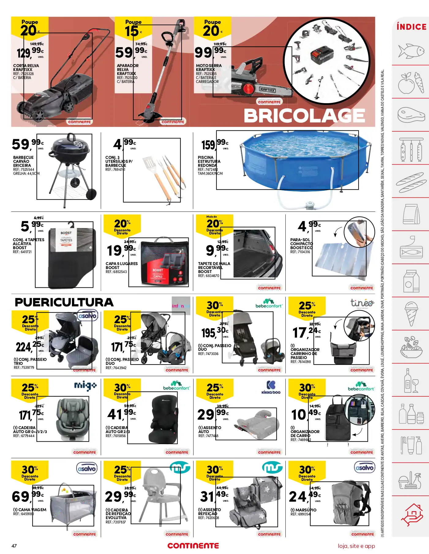 Folheto Continente desta semana (1 a 7 agosto)