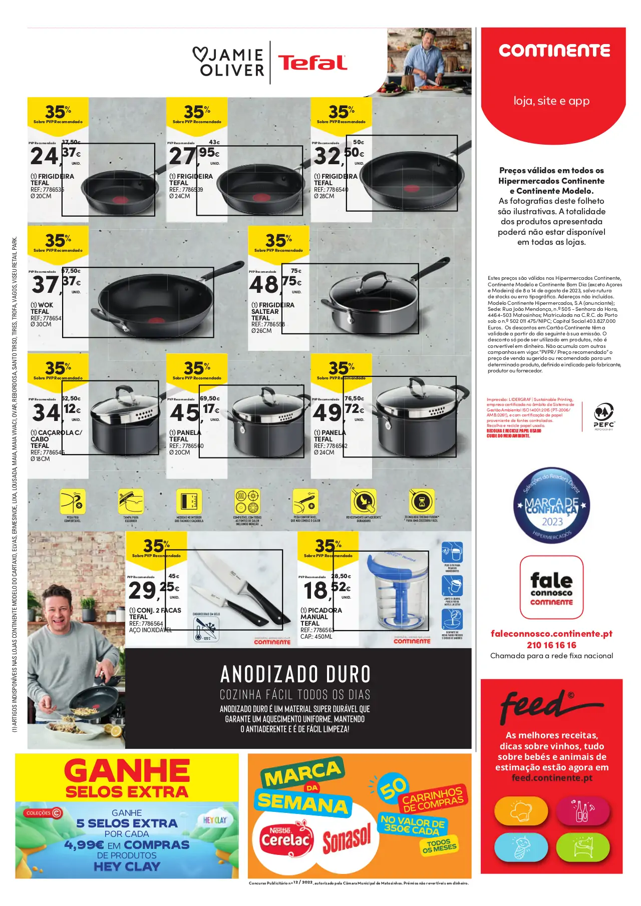 Folheto Continente (8 a 14 agosto)