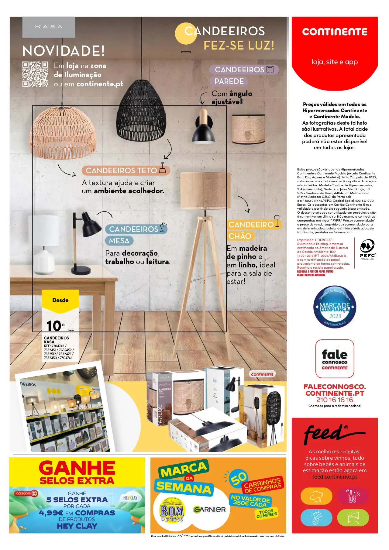 Folheto Continente desta semana (1 a 7 agosto)