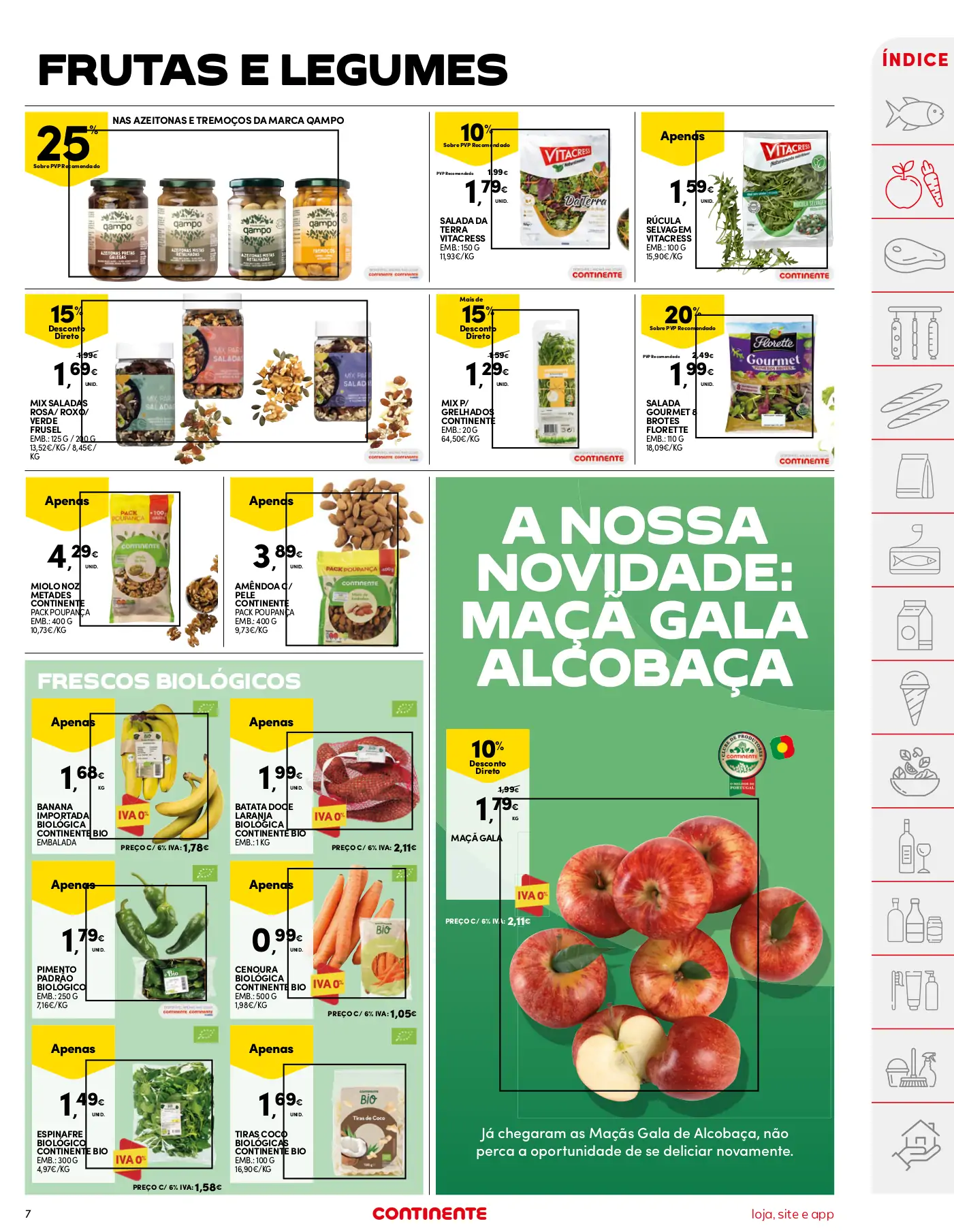 Folheto Continente (22 a 28 agosto)