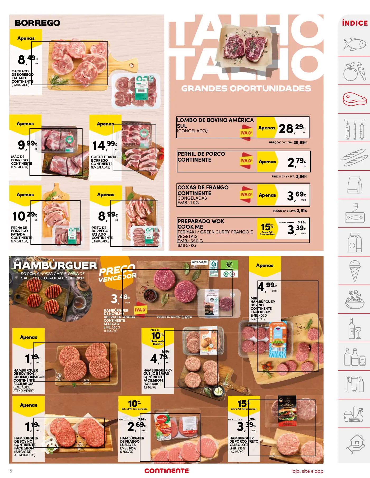 Folheto Continente (22 a 28 agosto)