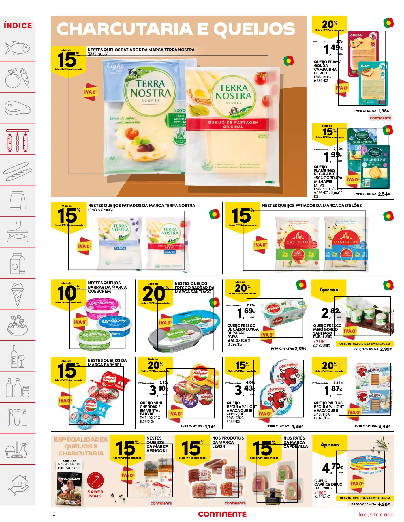 Folheto Continente desta semana (1 a 7 agosto)