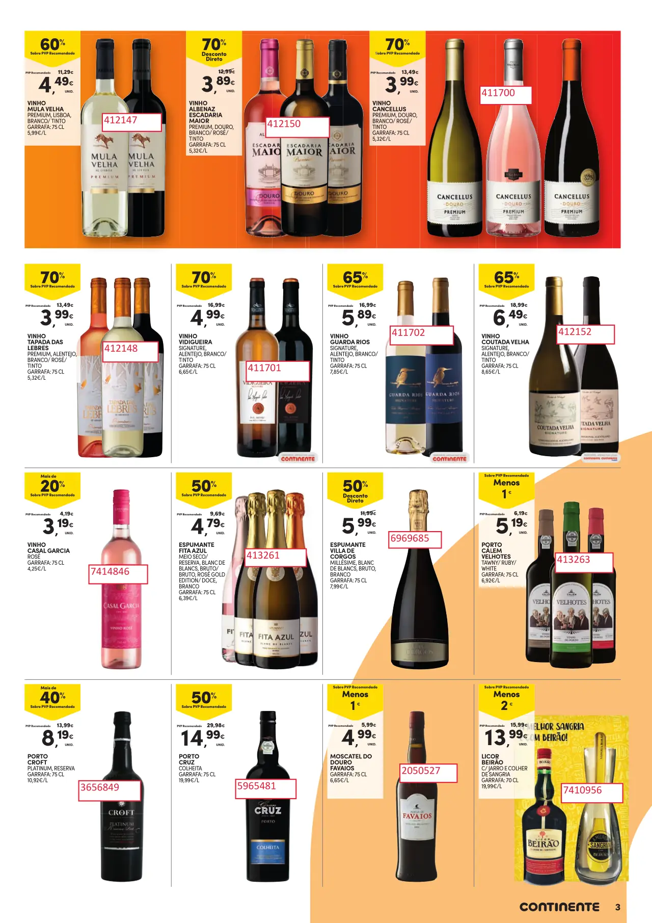 Folheto Continente especial &ldquo;Para Tudo&rdquo; de 1 a 15 agosto 2023