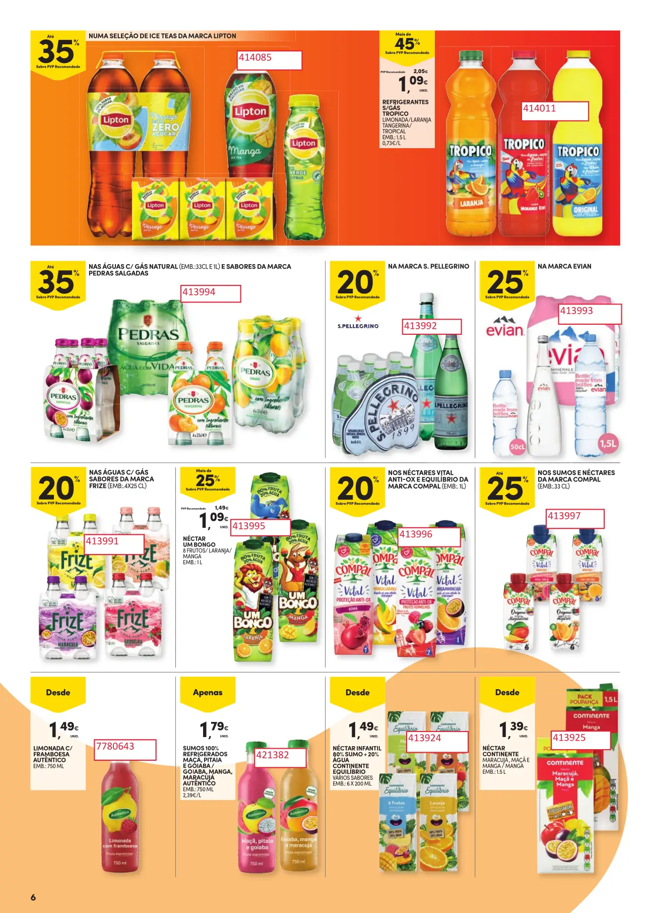 Folheto Continente especial &ldquo;Para Tudo&rdquo; de 1 a 15 agosto 2023