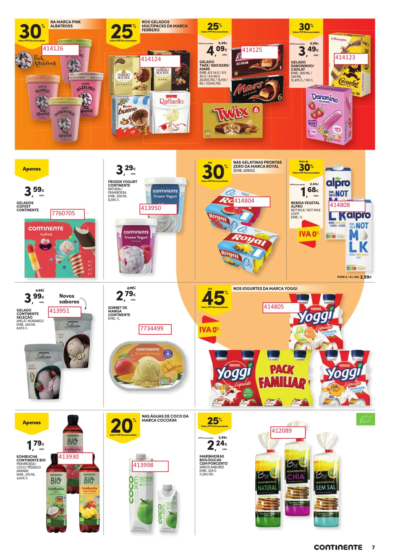 Folheto Continente especial &ldquo;Para Tudo&rdquo; de 1 a 15 agosto 2023