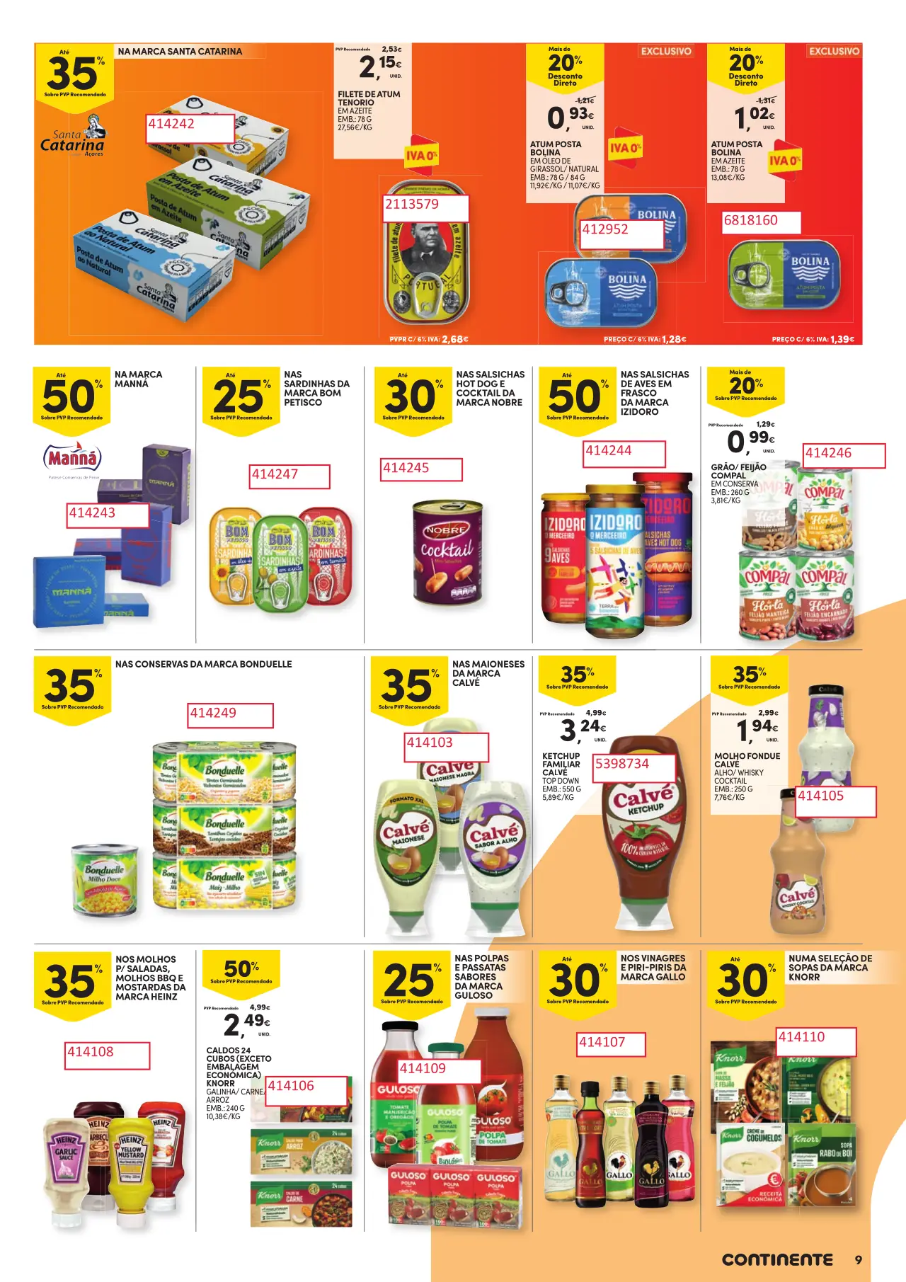 Folheto Continente especial &ldquo;Para Tudo&rdquo; de 1 a 15 agosto 2023