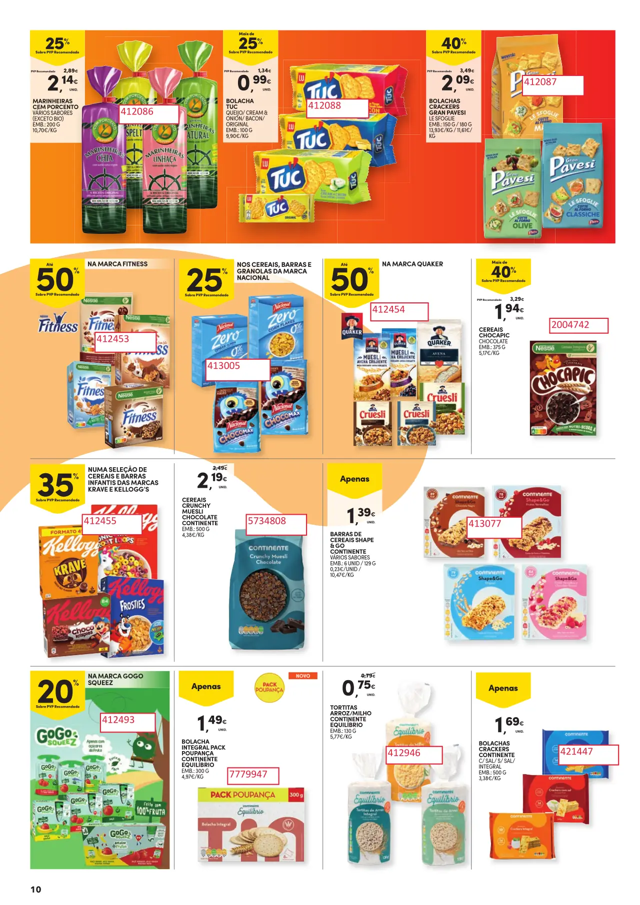 Folheto Continente especial &ldquo;Para Tudo&rdquo; de 1 a 15 agosto 2023