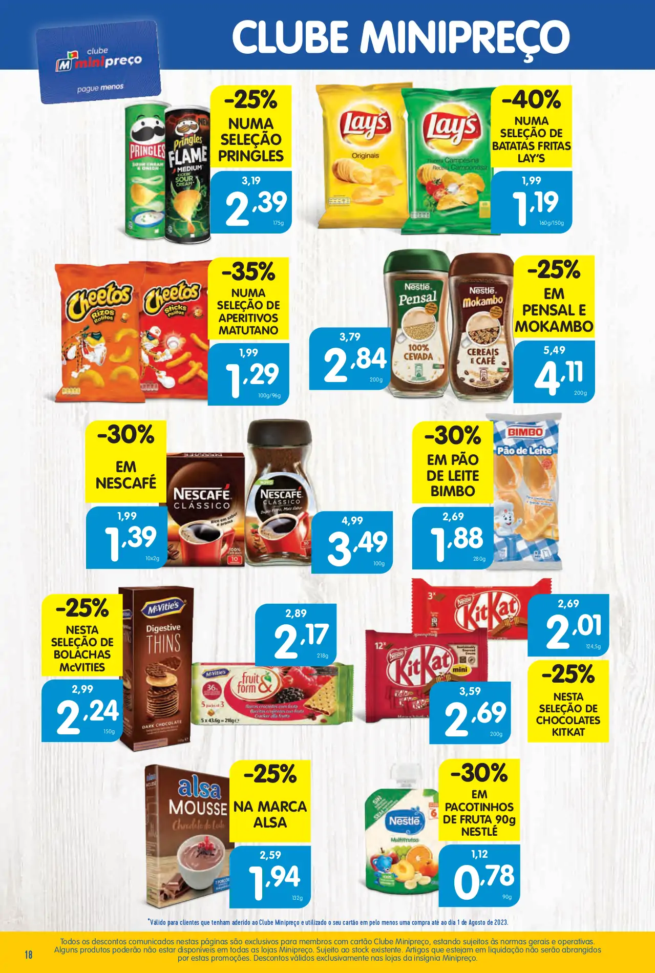 Folheto Minipre&ccedil;o desta semana (3 a 9 agosto)