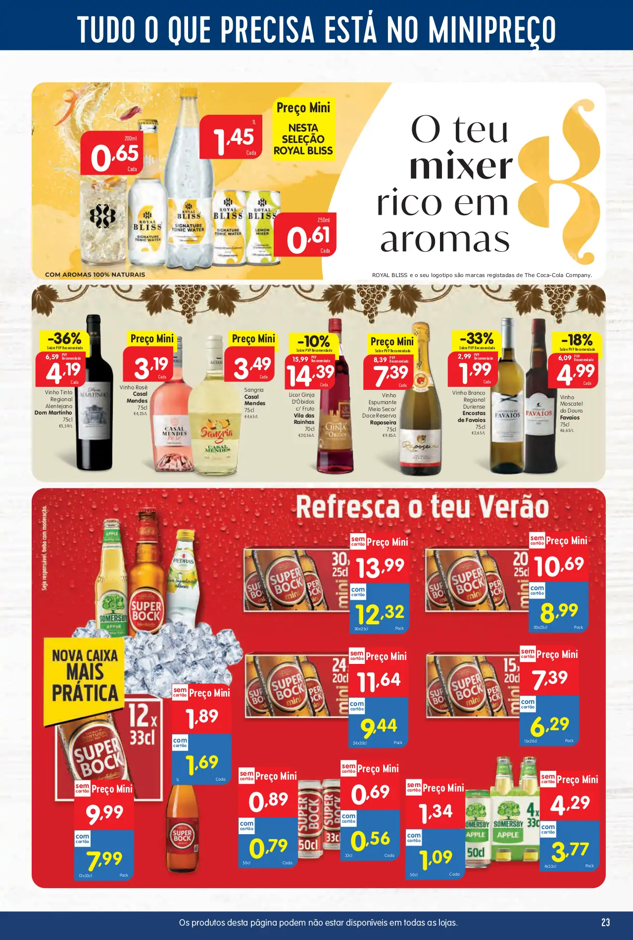 Folheto Minipre&ccedil;o desta semana (3 a 9 agosto)