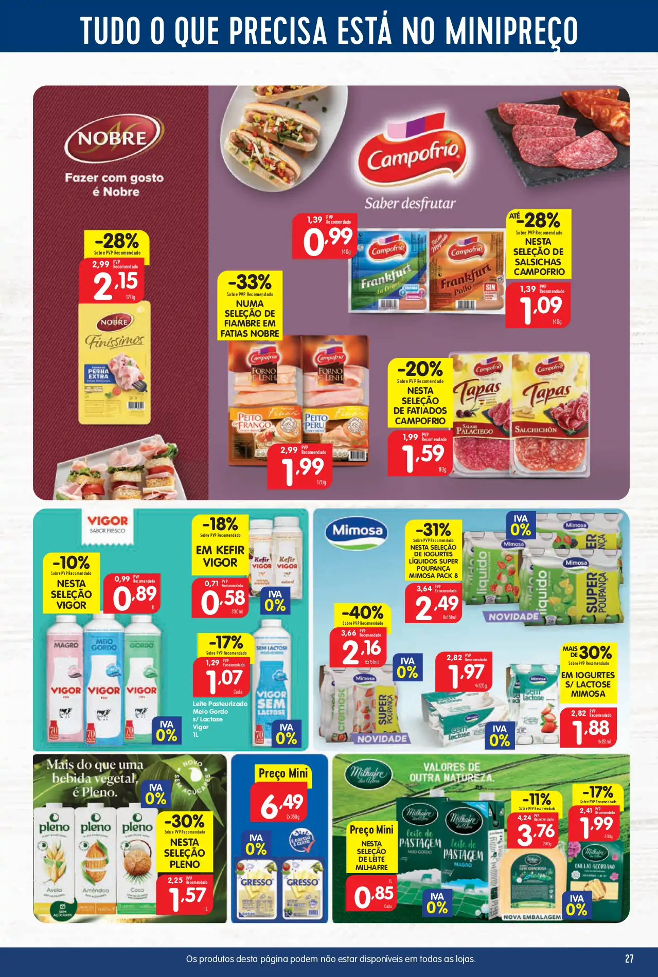 Folheto Minipre&ccedil;o desta semana (24 a 30 agosto)