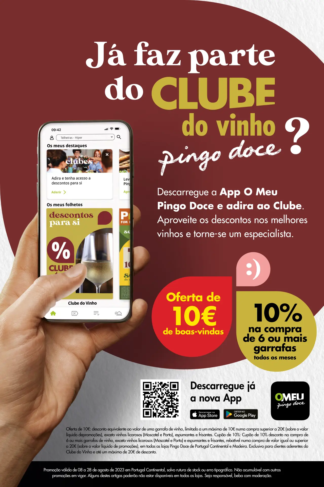 Folheto Pingo Doce Feira Vinhos Algarve (8 a 28 agosto)